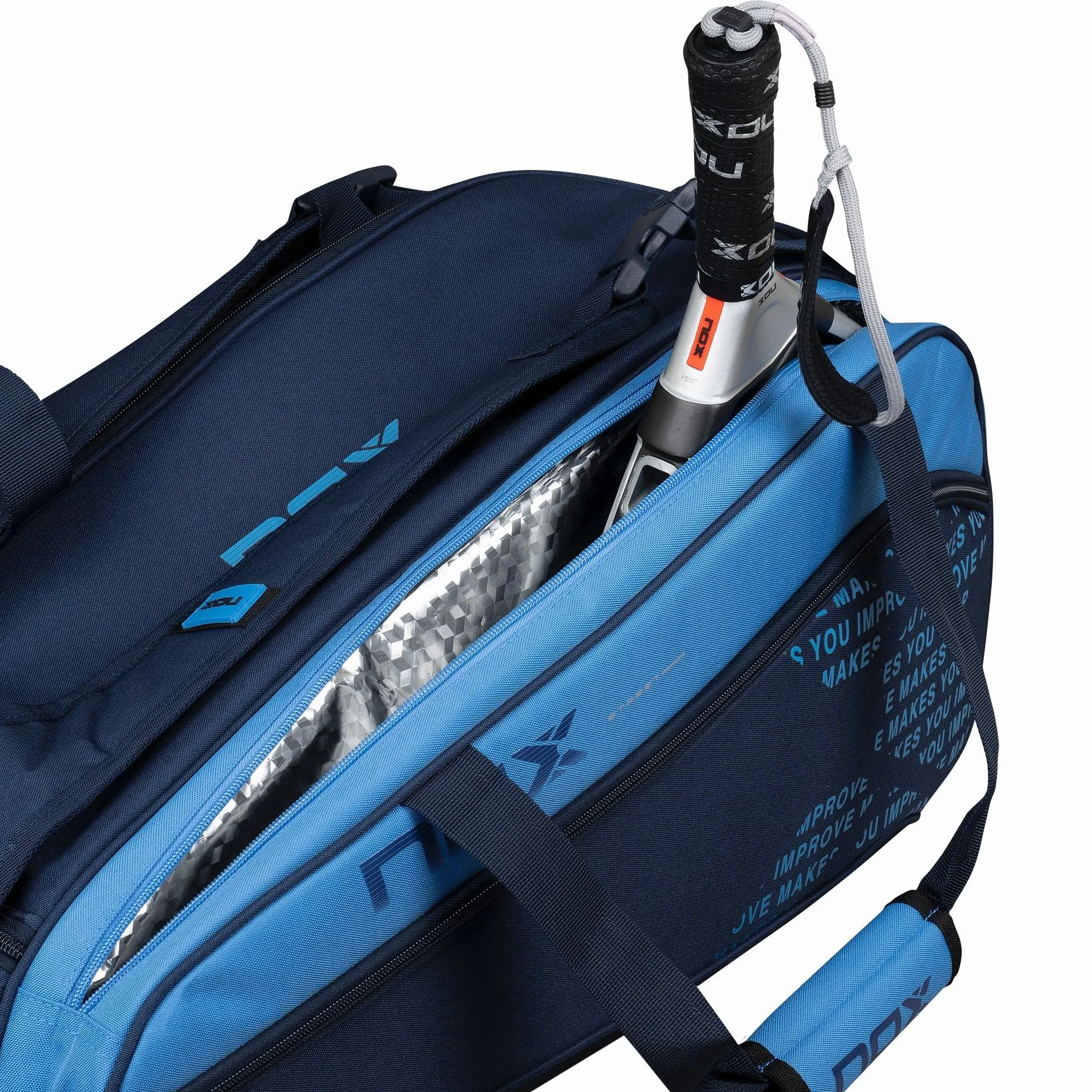 Portaracchette NOX Serie Street Blu Cielo