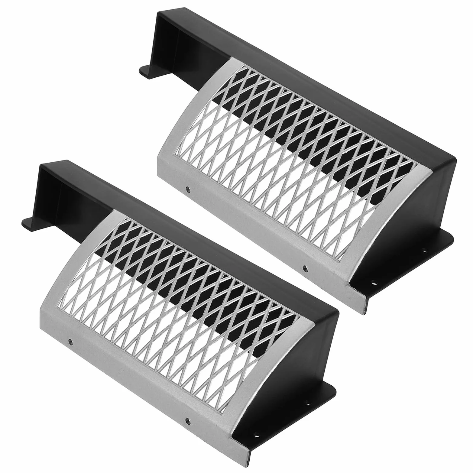 Toyvian Rete per Calcio Balilla 2 Unità Plastico Resistente Fori 116mm Portatile