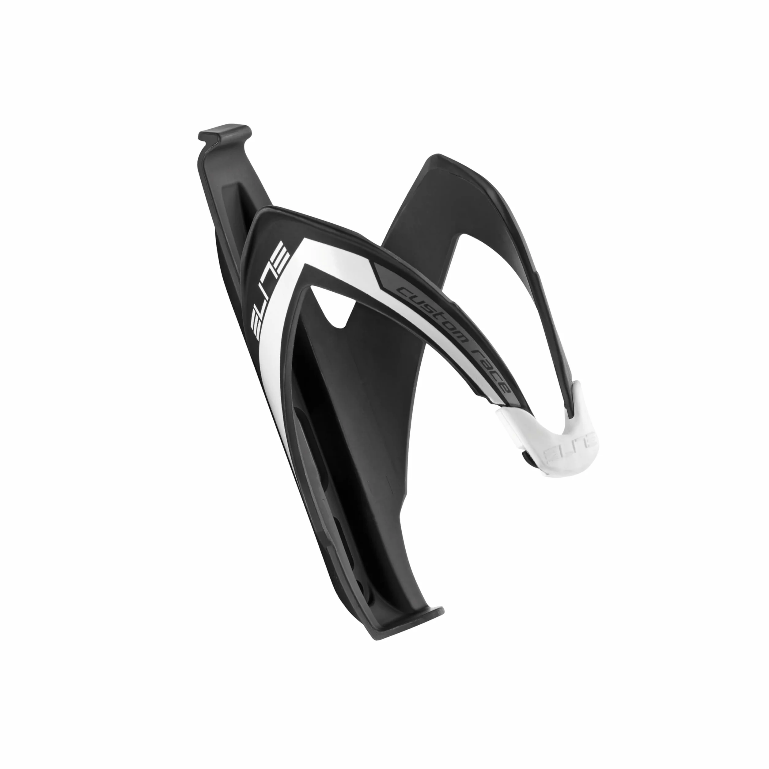 Elite Porta Borraccia Custom Race Bianco Logo Rosso