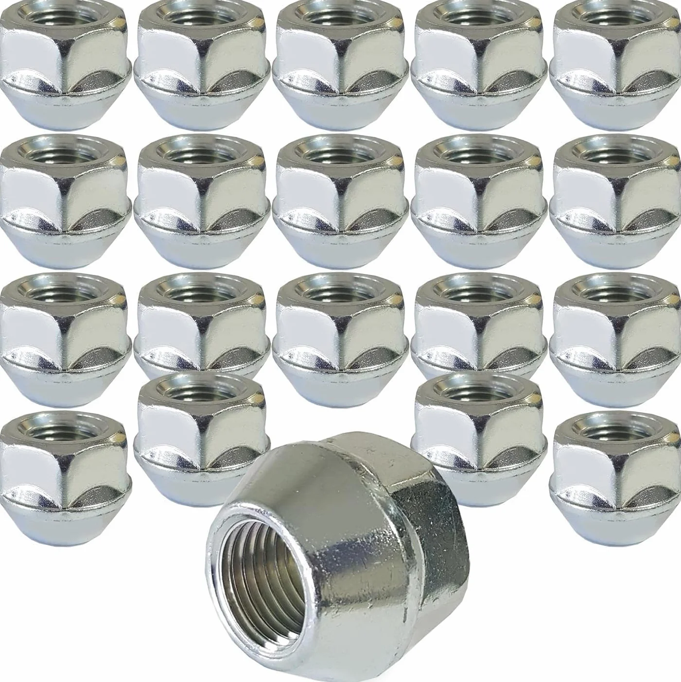 20 dadi ruota M12 x 1,25 60° SW 19 mm compatibili con Subaru, Suzuki, Nissan