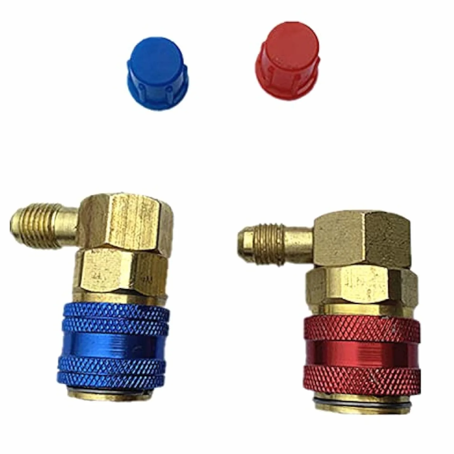 Connettore rapido ad alta tensione/bassa tensione/adattatore refrigerante auto R134A 1/4 "SAE HVAC