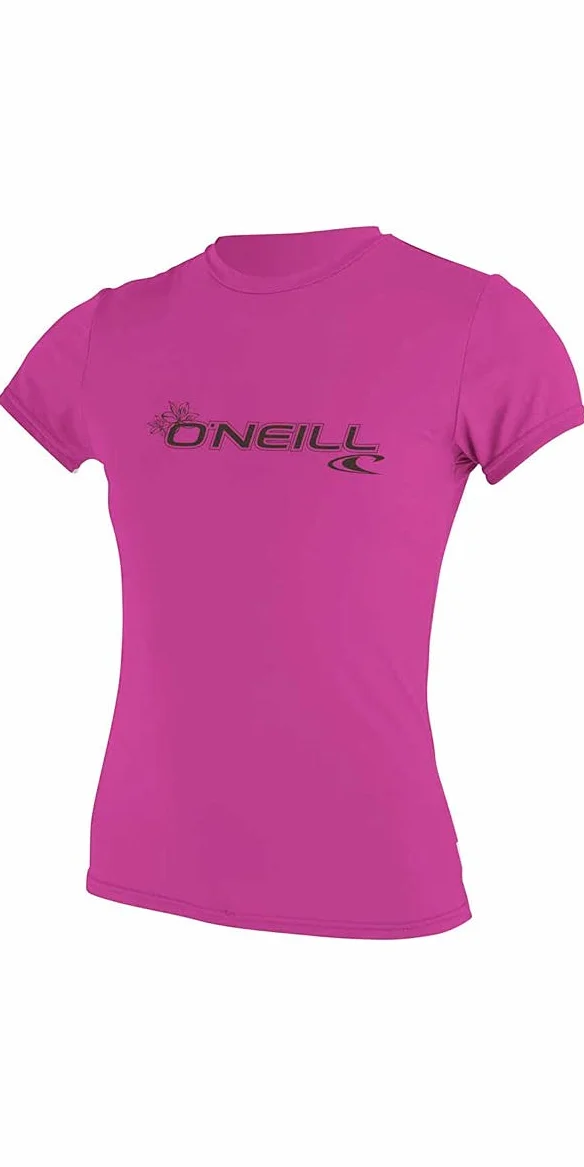 O'NEILL Wms Basic Skins Short Sleeve Sun Shirt Gilet Protettivo Uomo