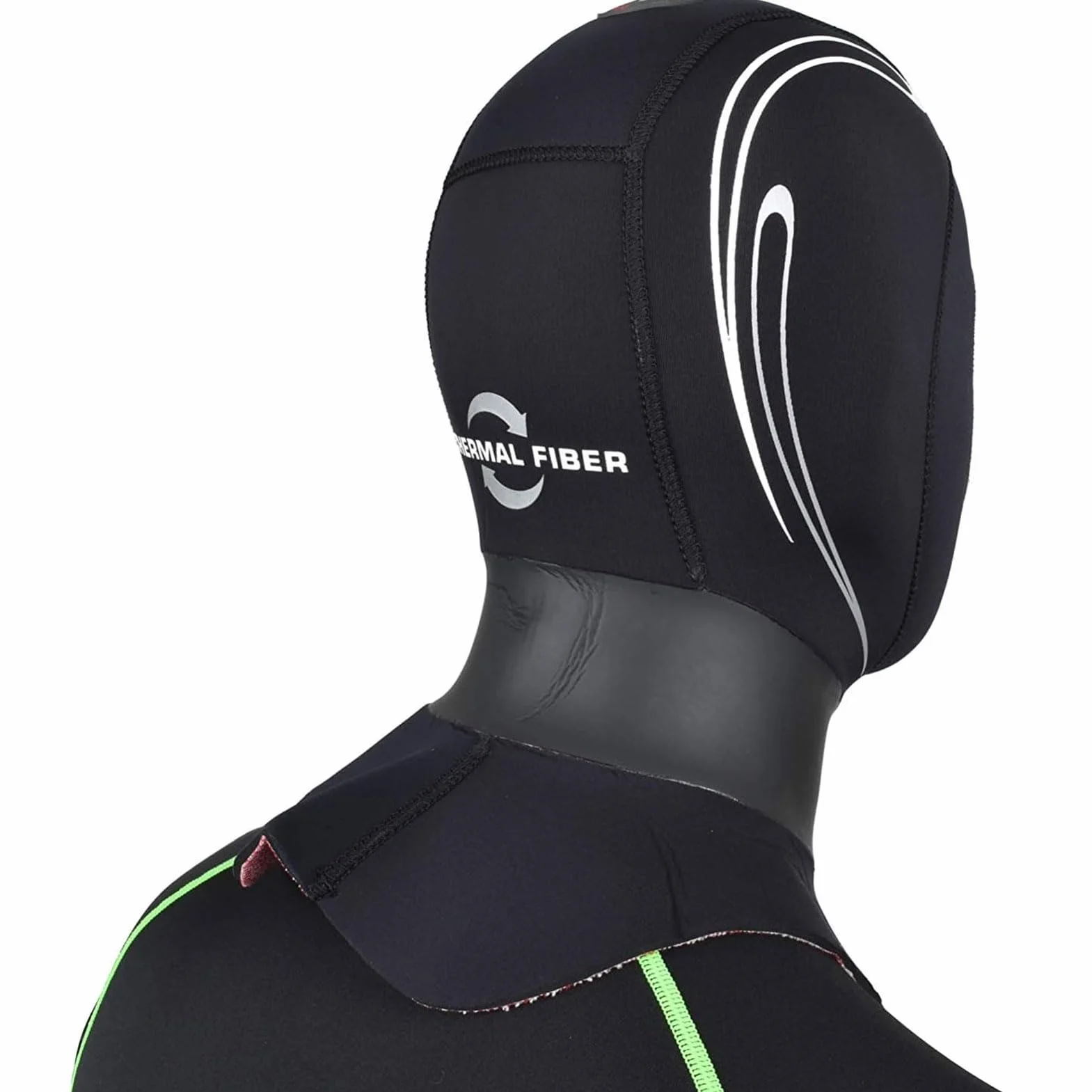 SEAC Tekno Cappuccio Muta Subacqueo Neoprene 5mm Valvola Anti Bolla Aria