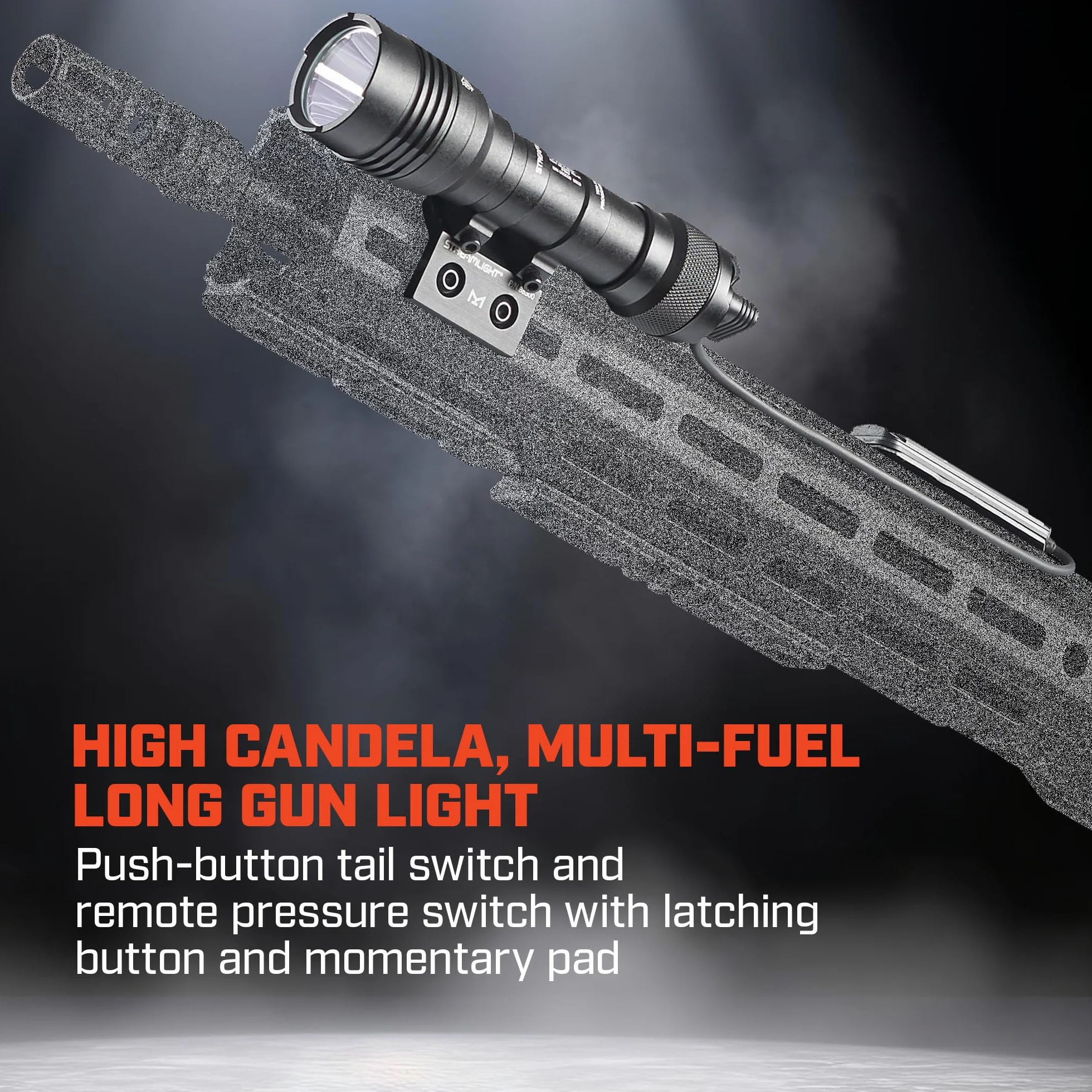 Streamlight ProTac Rail Mount HL-X Pro USB 1000-Lumen High Candela Multi-Fuel Long Gun Light, Nero
