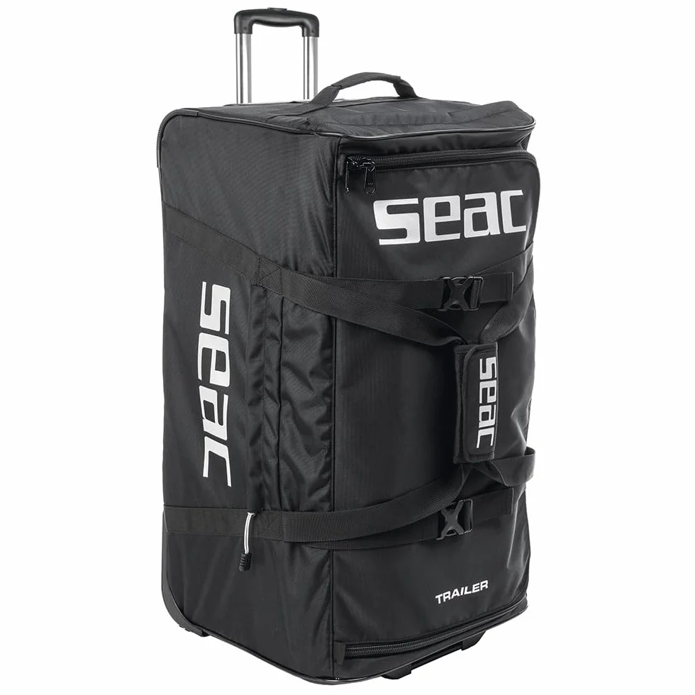 SEAC Trailer Trolley per Attrezzatura Subacquea 110 lt 73x40x38 cm