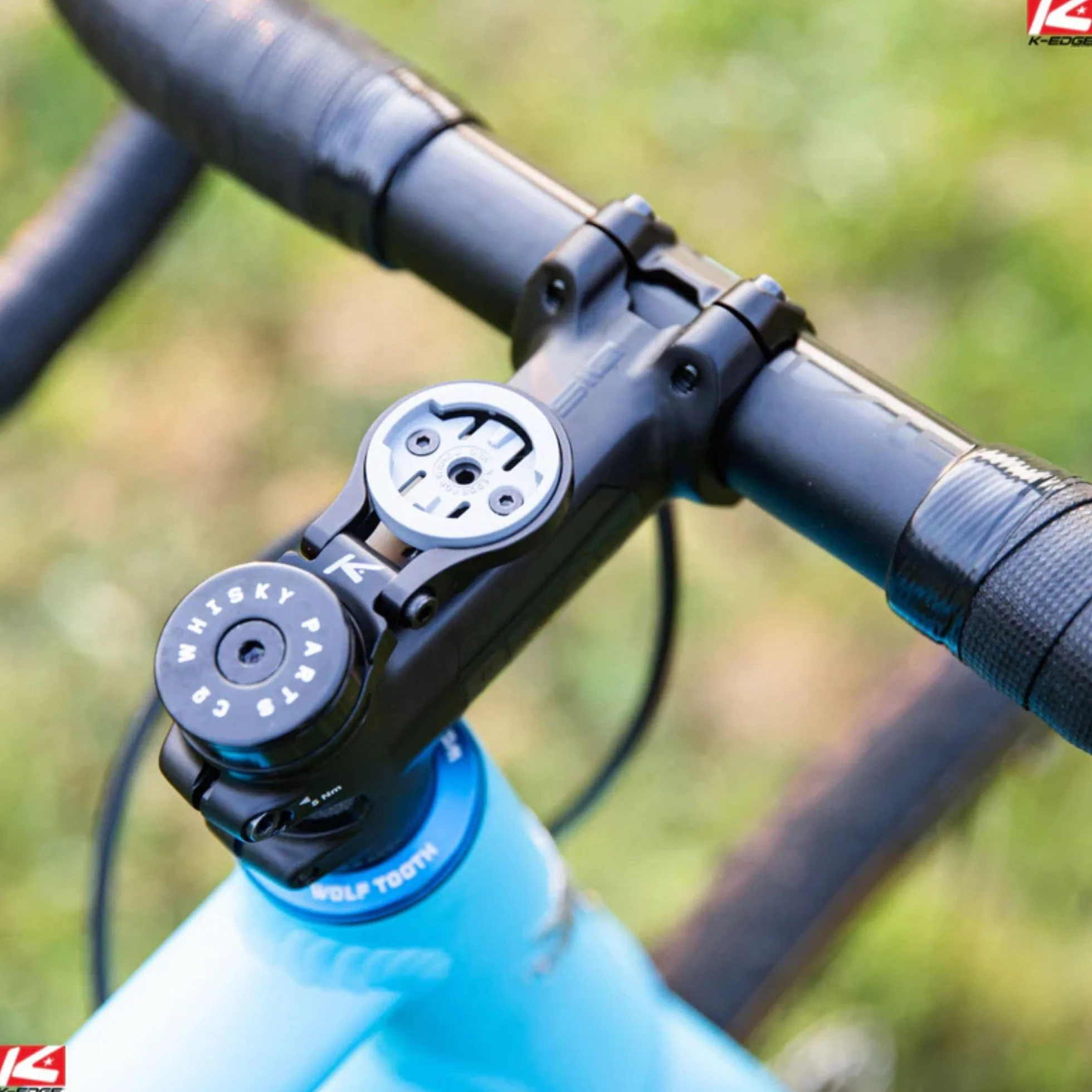 K-EDGE Garmin Edge Supporto manubrio regolabile per computer
