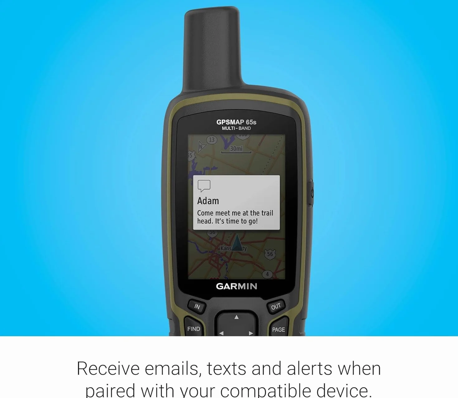 Garmin GPSMAP 65s lokalizator GPS Personalny Czarny 16 GB TFT 2.6" 160x240 Pixel