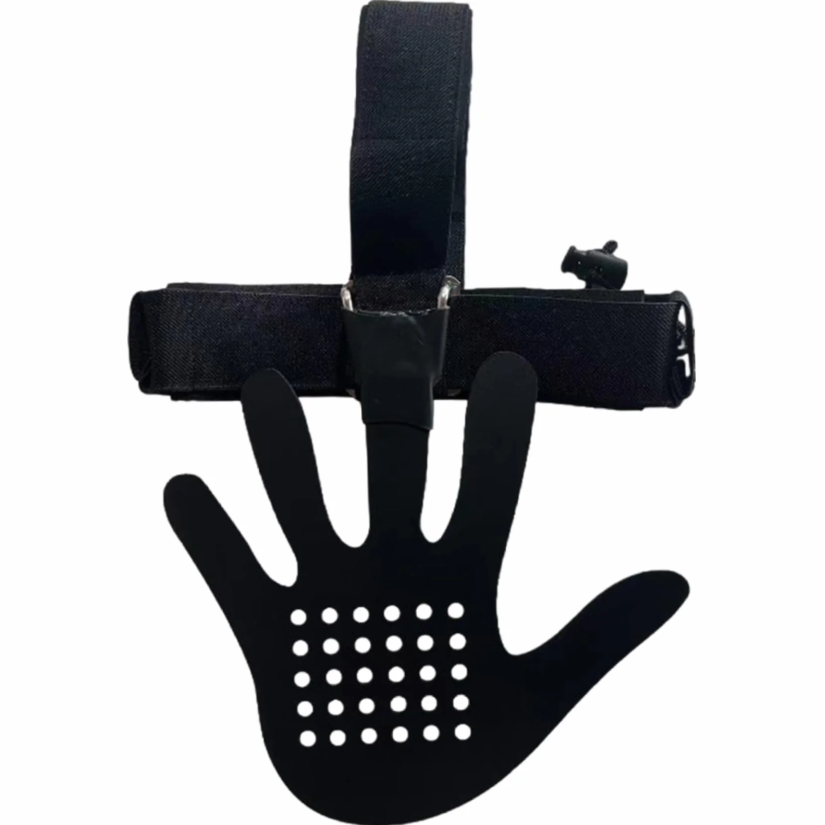 Mano in Faccia Maschera da Basket Regolabile Non Slip Leggera Traspirata per Allenamento