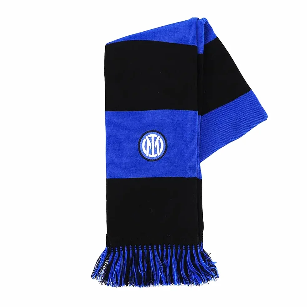 Inter Sciarpa Nuovo Logo Tubolare Stadio Unisex Adulto Diverse Colorazioni