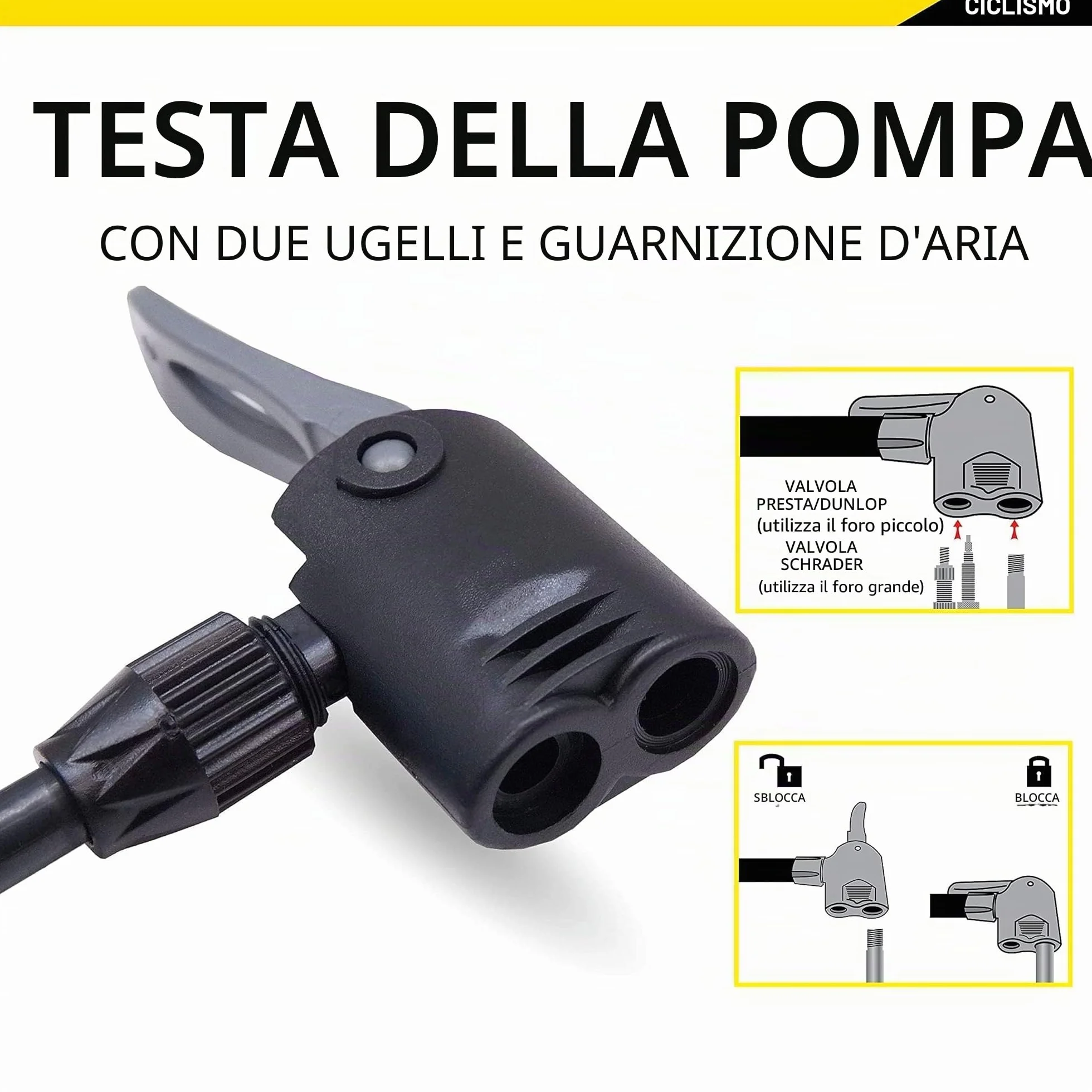 Dunlop Pompa per bicicletta
