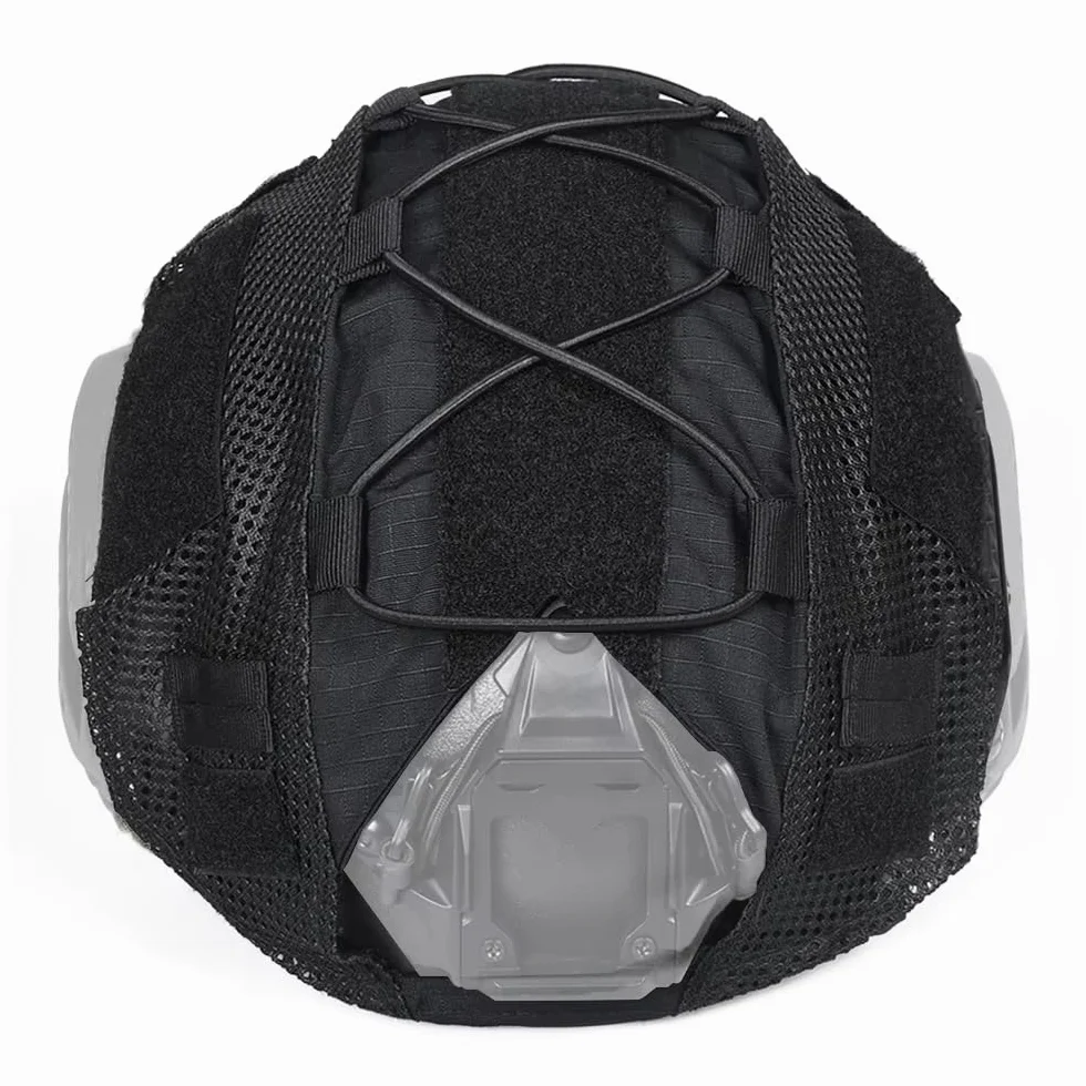 Set Casco Tattico Softair Con Visore Notturno Cuffie Per Comunicazione, Fodera Rimovibile, Borsa Per Contrappeso Giochi Ruolo, Paintball, Tiro A Segno, Film E Oggetti Scena