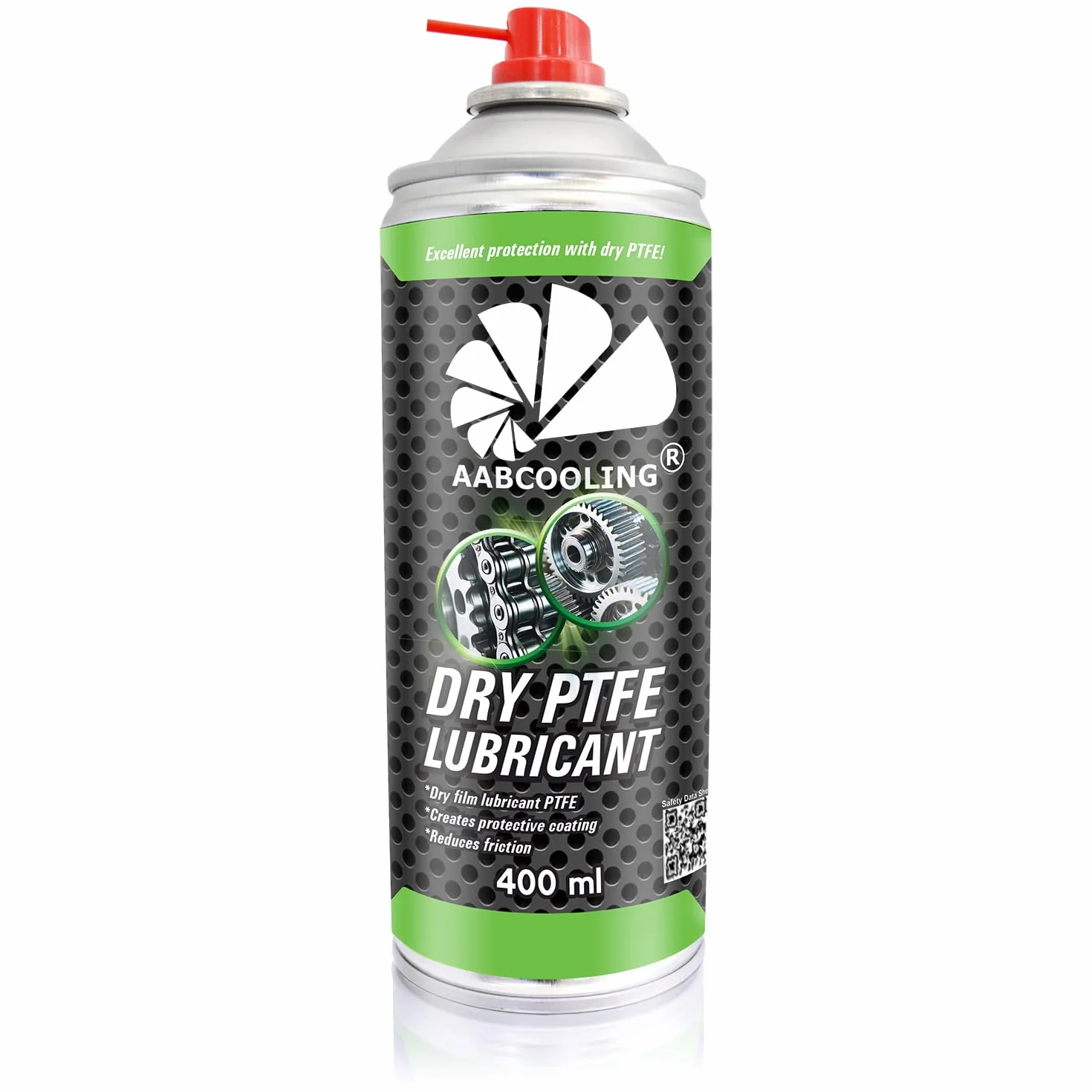AABCOOLING Lubrificante PTFE Secco 400 ml per Macchine Agricole, Protezione Attrito e Usura
