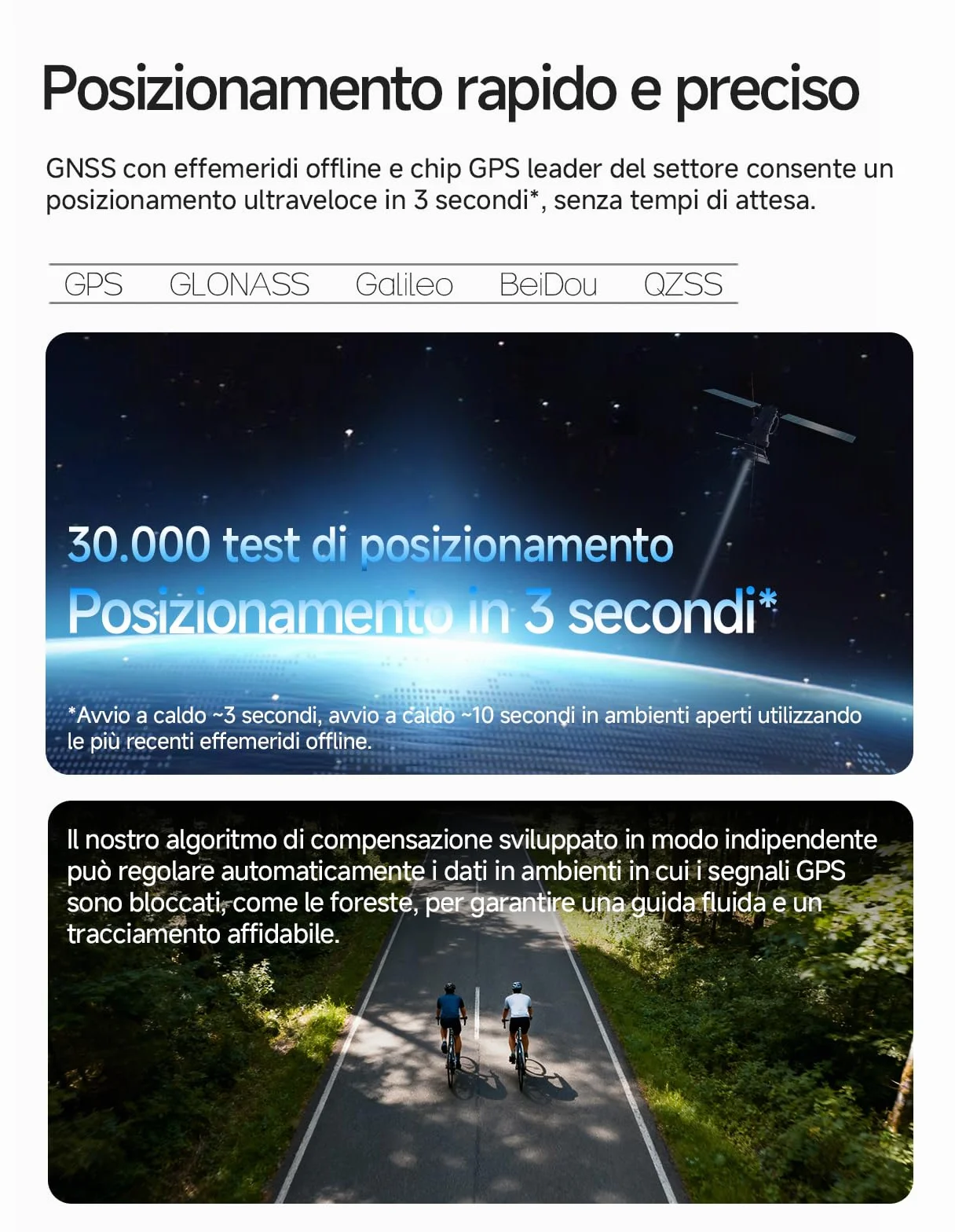 iGPSPORT BSC100MAX Ciclocomputer GPS, 40h Batteria, Impermeabile IPX7, Dati Personalizzabili