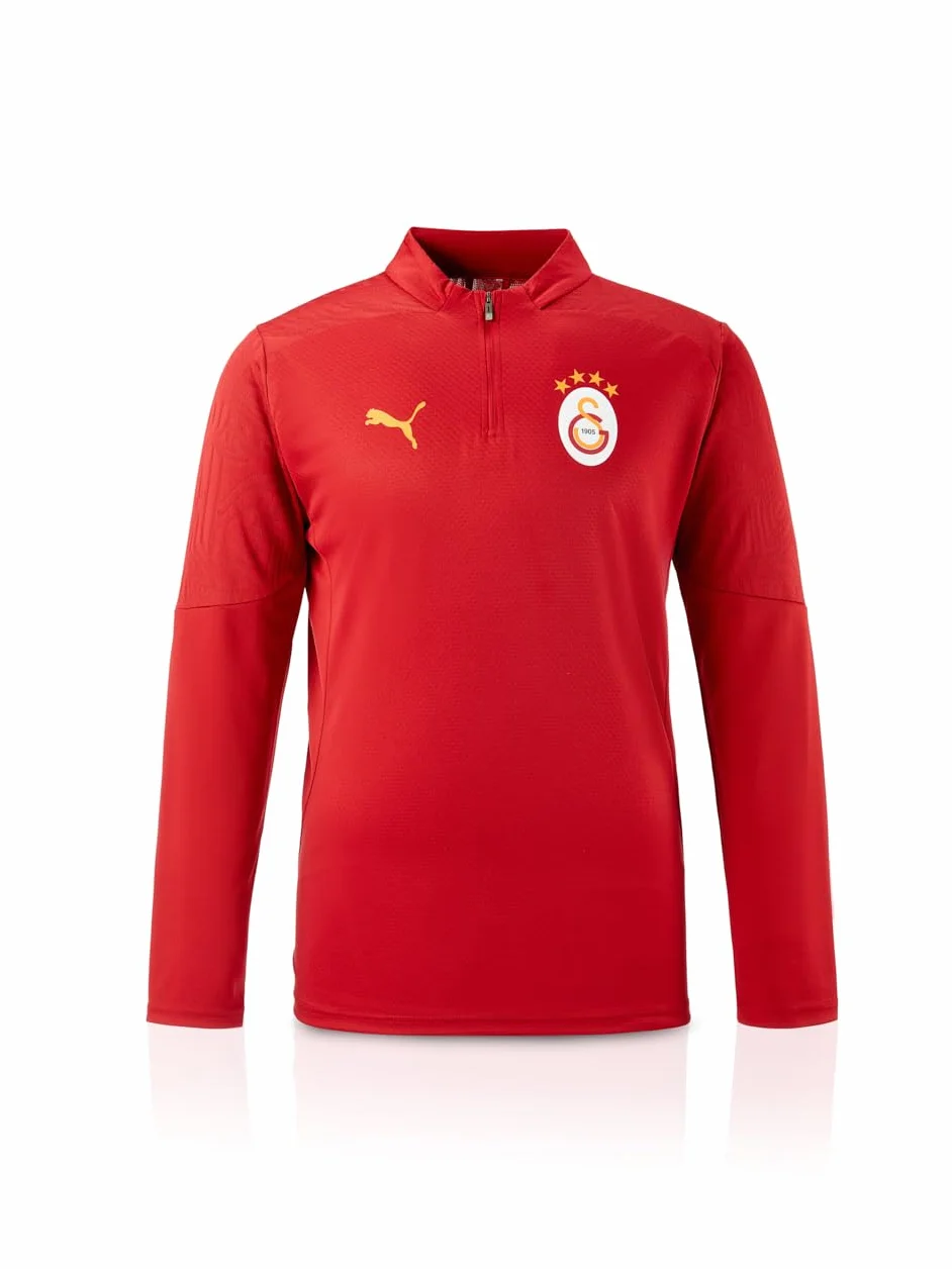 Puma Galatasaray Istanbul Training 1/4 Zip Top Rosso
