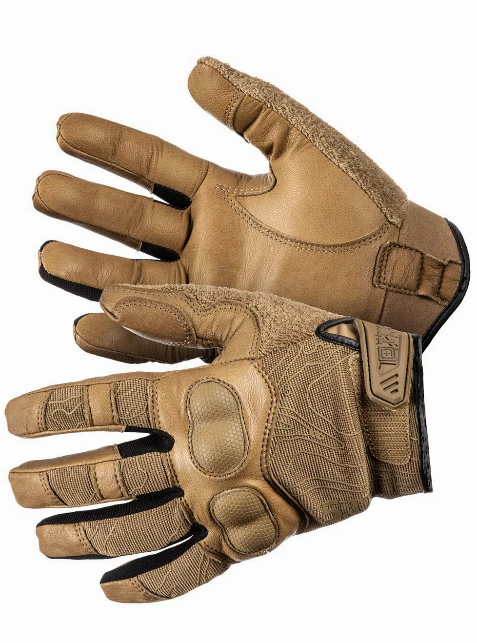 5.1 Guanti Uomo Hard Times, Canguro, M, Stile #59379