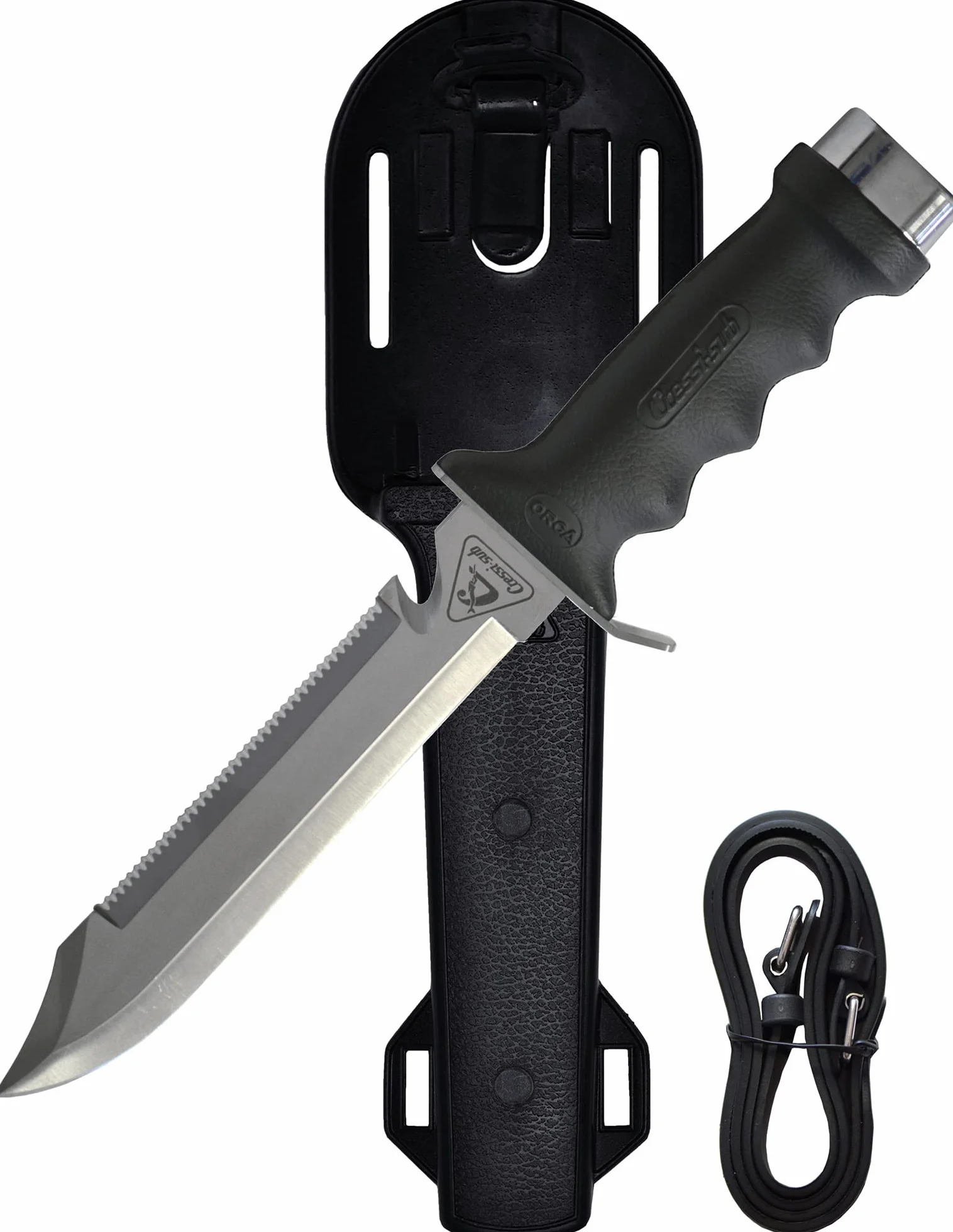 Cressi Orca Coltello Subacqueo Nero Adulto Unisex