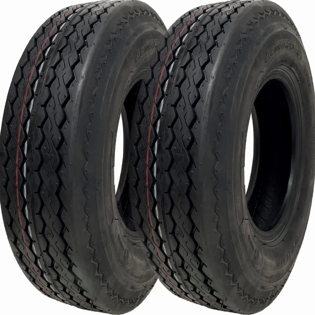 Wanda 4.80/4.00-8 Set di 2 pneumatici per rimorchio 6 strati ad alta velocità omologati E