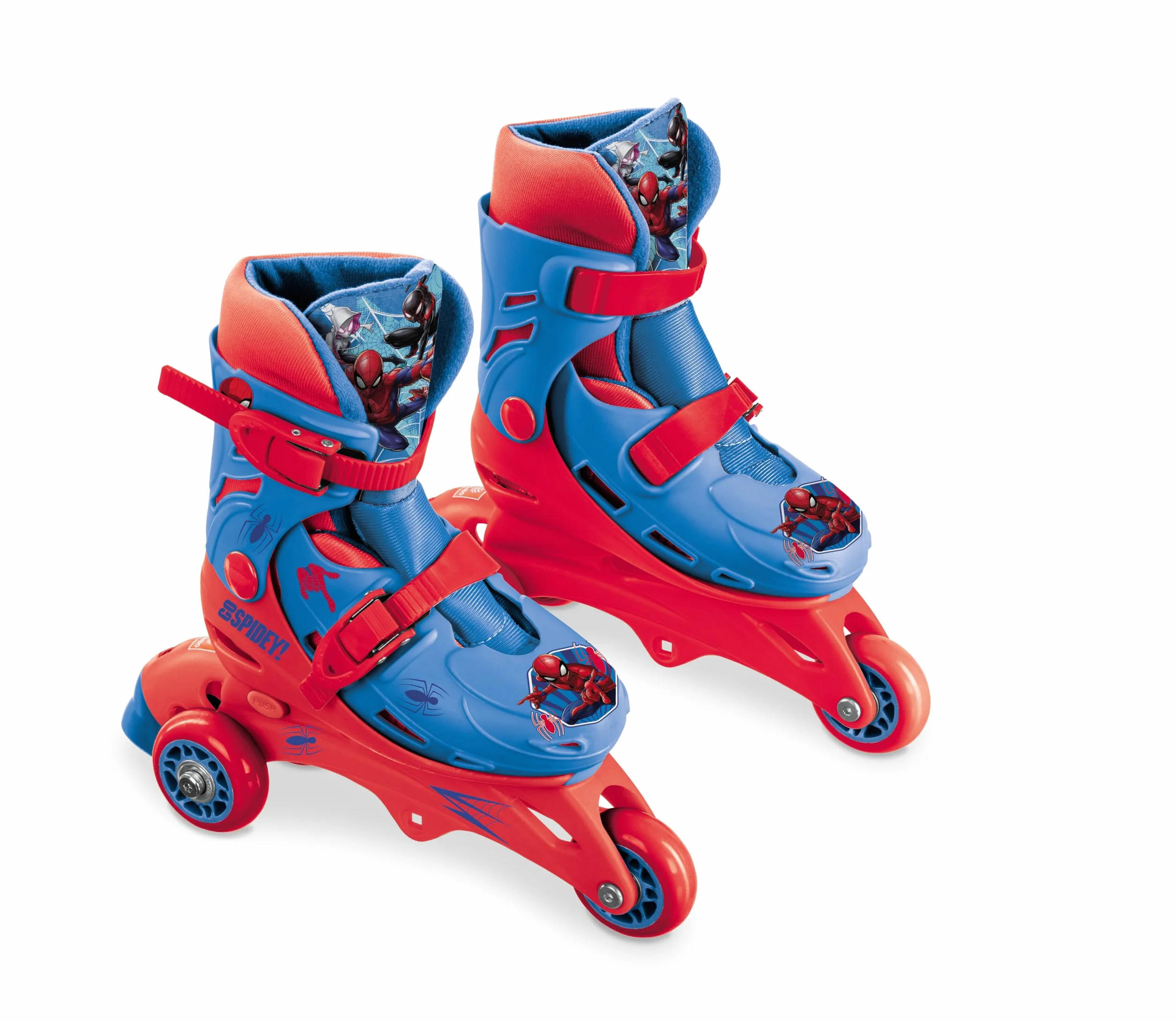 Mondo Toys - 3IN LINE SKATES Pattini in linea doppia funzione regolabili da 29 al 32 per bambini