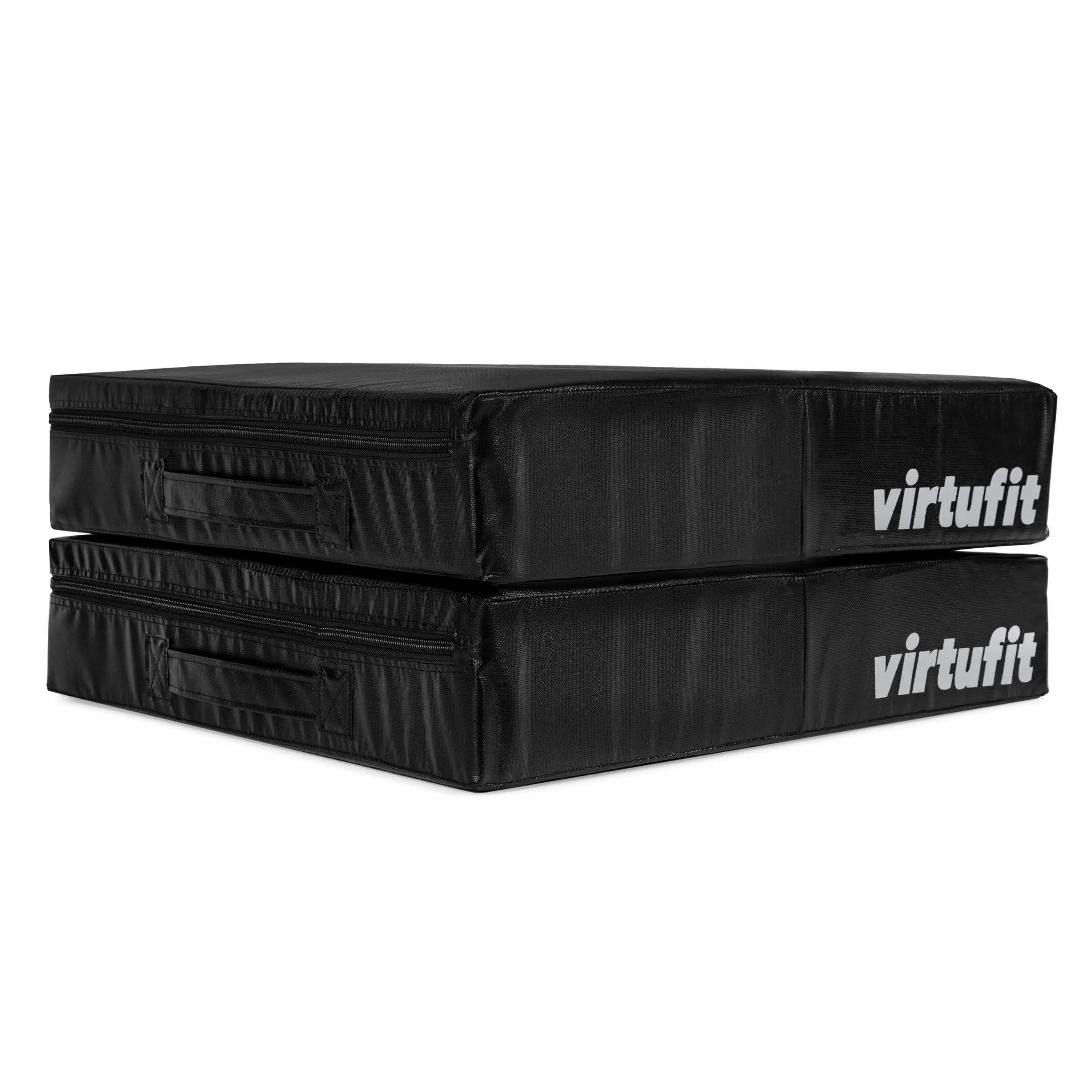 VirtuFit Set di Cuscinetti a Goccia, Tappetino per Lancio, Piastra di Lancio, Supporto per manubri, Supporto per Parabrezza