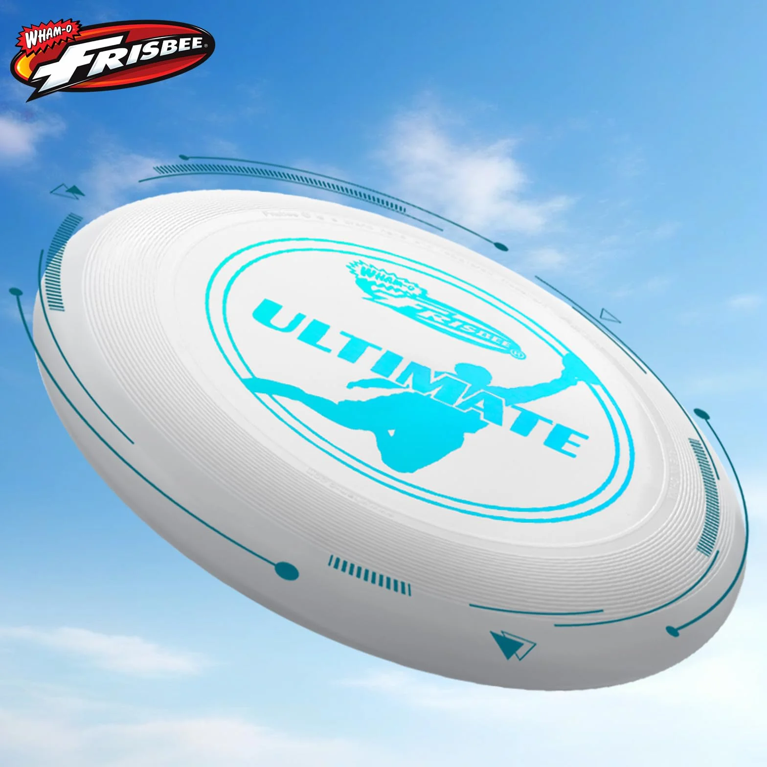 Frisbee Disco Volante Ufficiale Ultimate 175 g da Allenamento Professionale per Competizioni all'Aperto