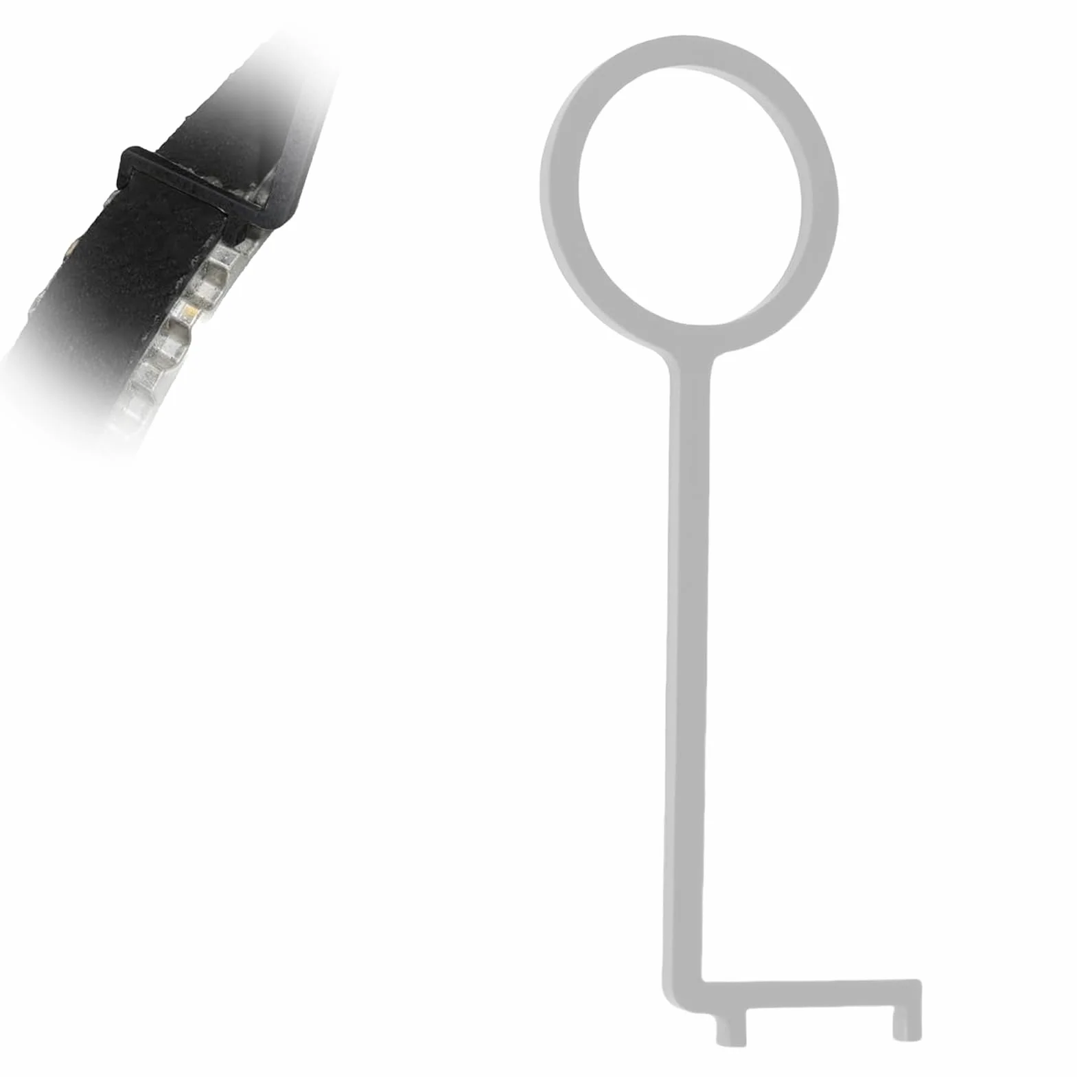 Erioscar Calibro Strumento Chiave per Cinghie dentate PureTech 1.0 e 1.2, Indicatore di Usura della Cinghia per PSA, Strumenti della Cinghia di distribuzione per Citroen, Peugeot, Toyota (1 Pezzi)