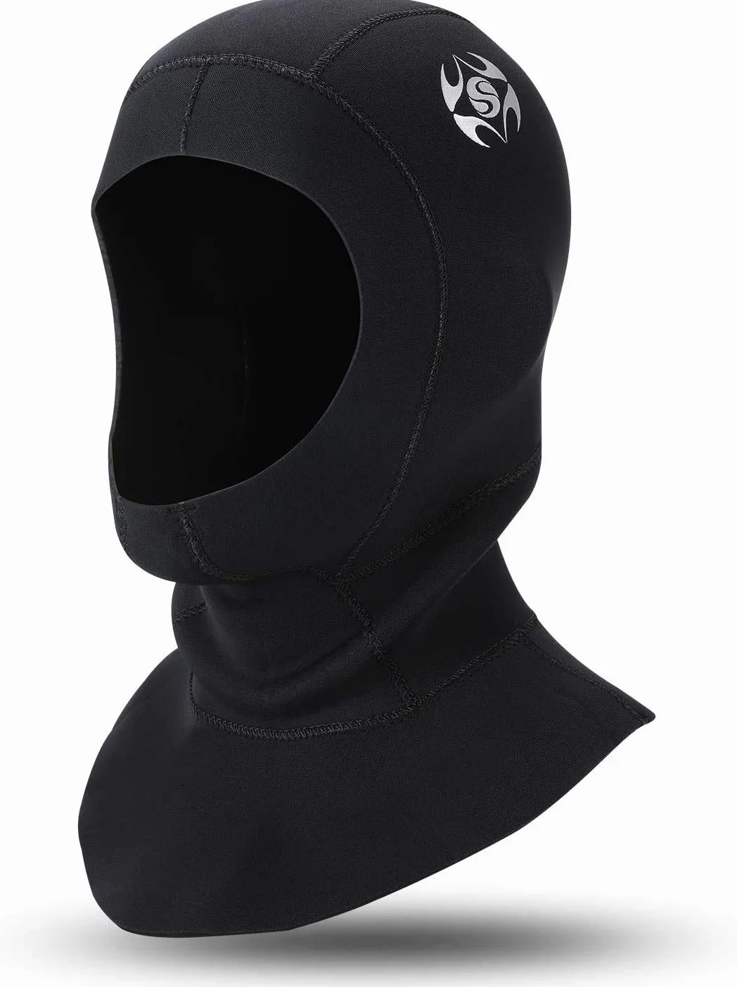 QKURT Hood Cappuccio Muta Sub Neoprene 3mm con sfiato Unisex Surf Cap Snorkeling Scuba Kayak Sport Acquatici