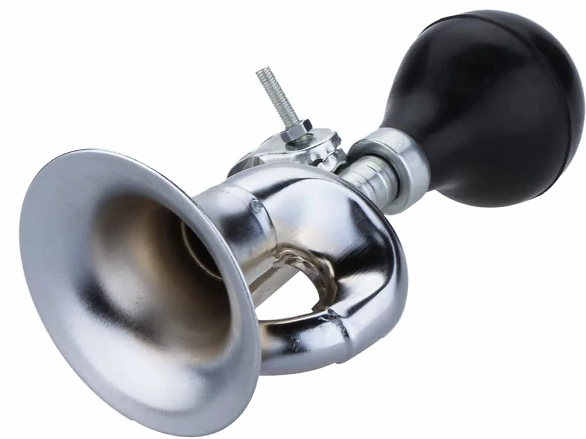 Trombetta Bici Bambini Forma Chiocciola Campanella Clacson da Manubrio 16cm