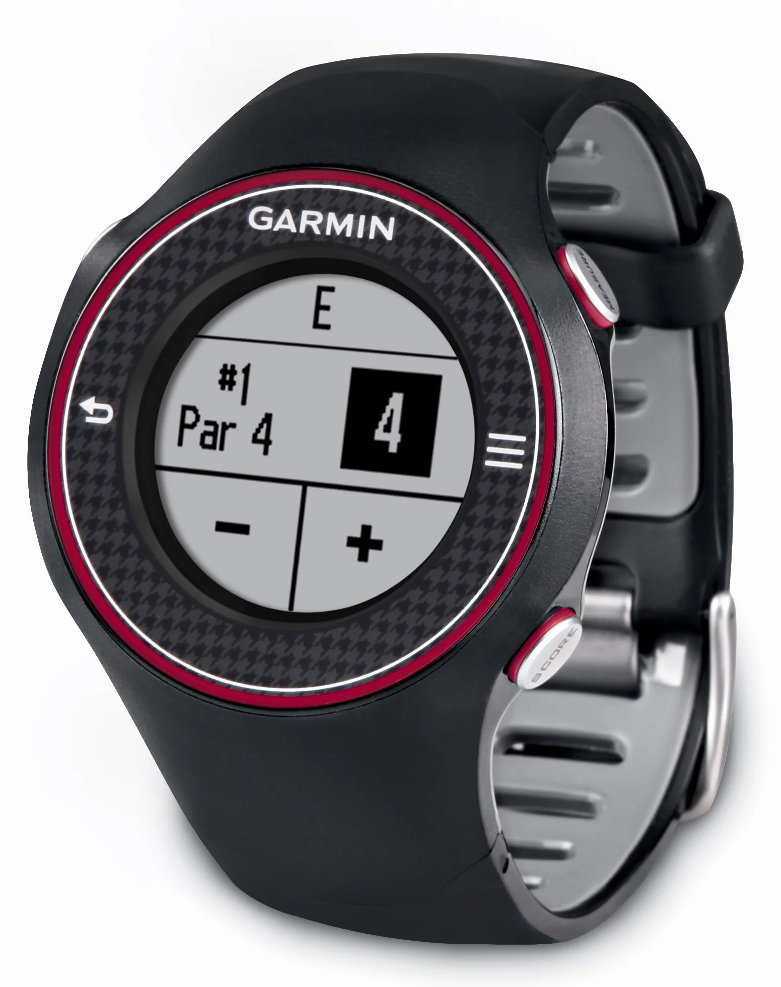 Garmin Approach S3 Orologio GPS Golf, Nero/Rosso