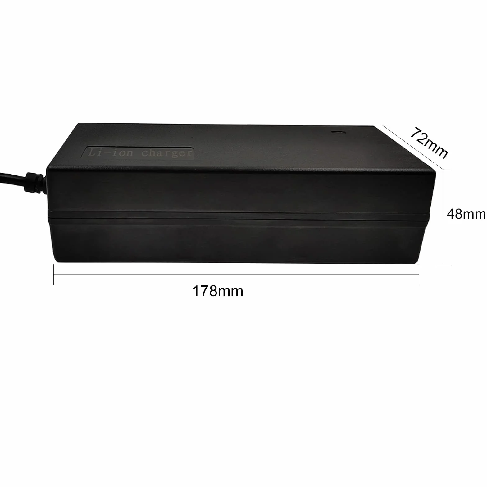 Caricabatterie 54.6V 2A per bici elettrica e scooter, compatibile con batterie al litio 48V 13S