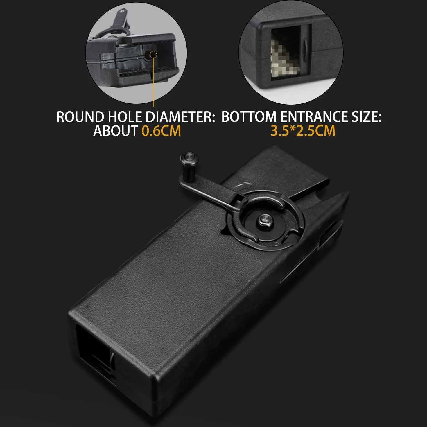 Airsoft Speed Loader 1000 Rounds M4 Quick Loader 6mm Tactical Magazine Pouch