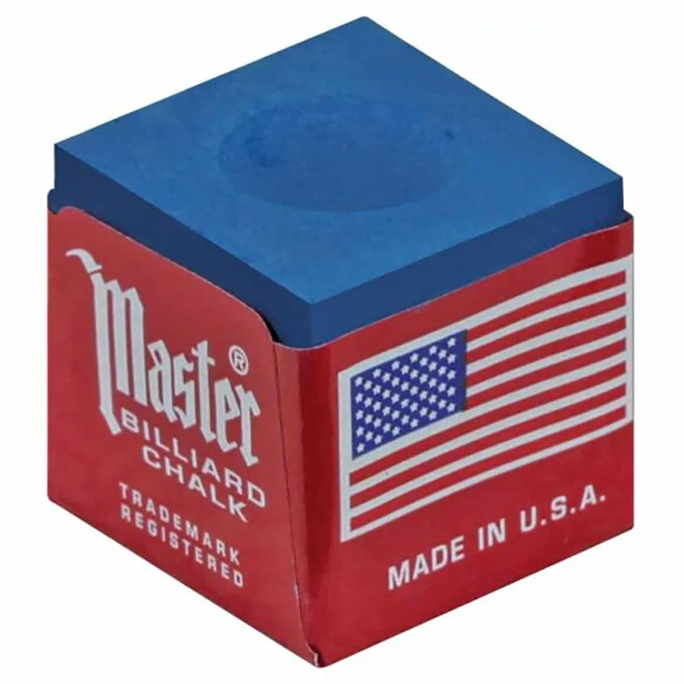 Gesso Master Blu stecca biliardo 12 cubetti