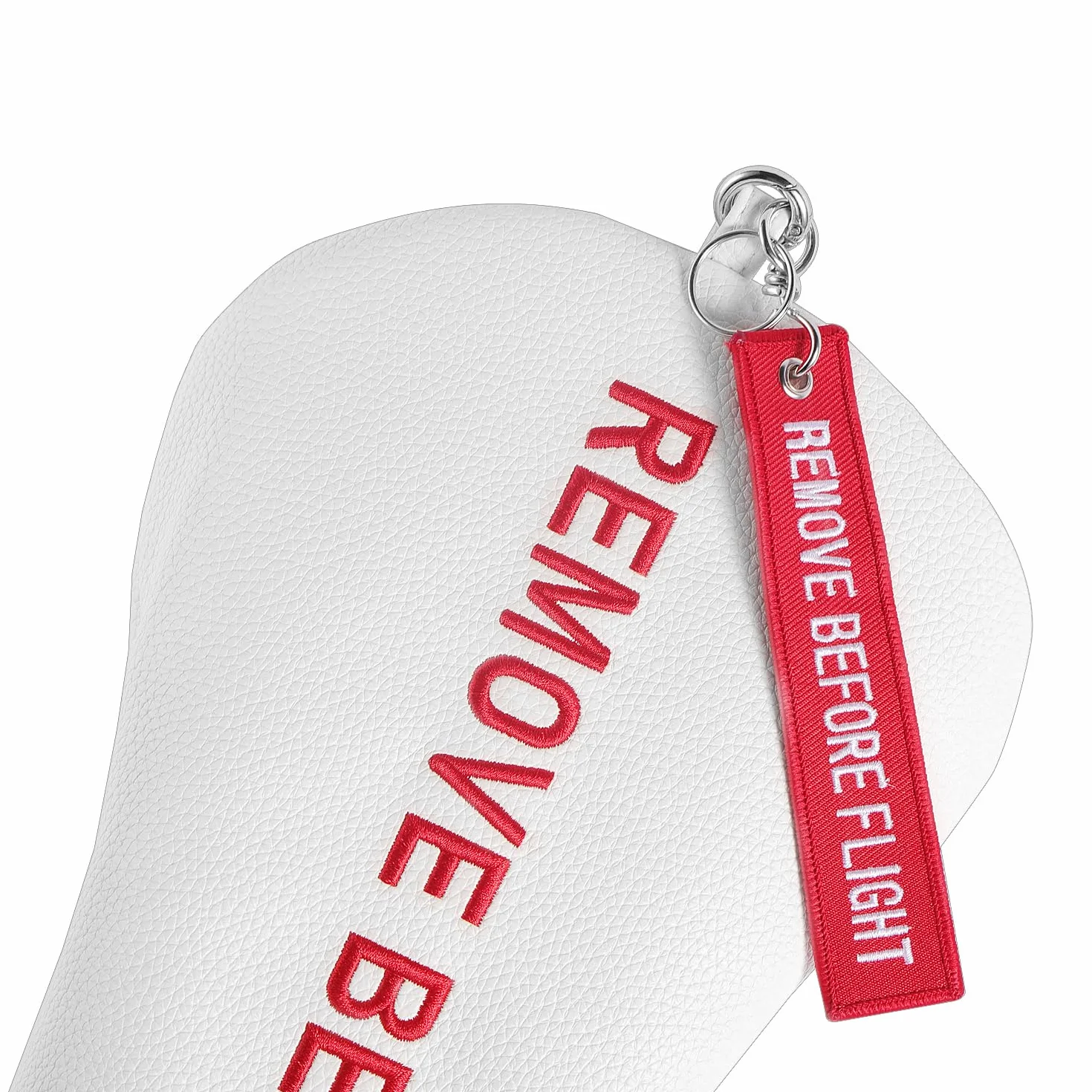 Golf Head Cover with Remove Before Flight Design for Golf Club