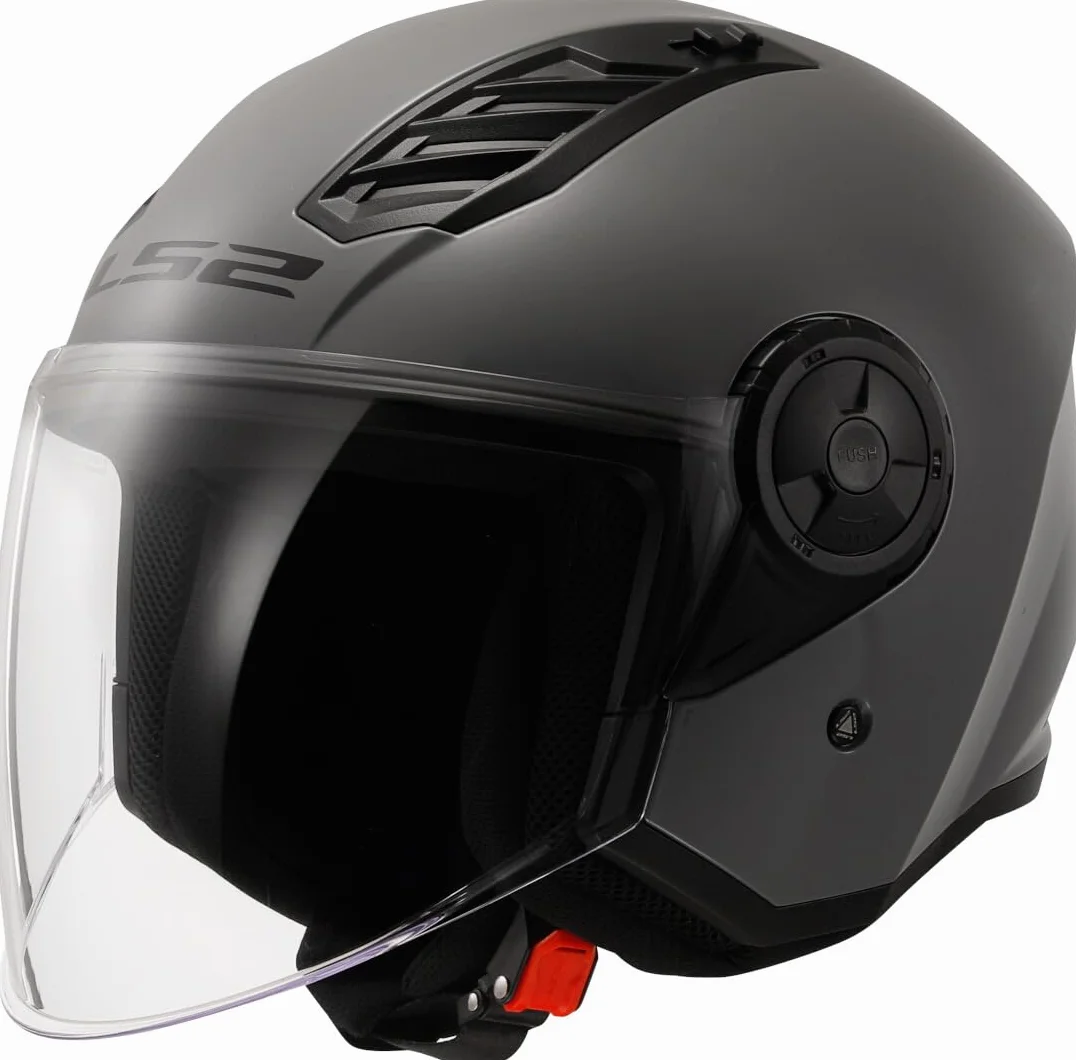 LS2 Open Faced Motorcycle Helmet Airflow II ECE 22.06