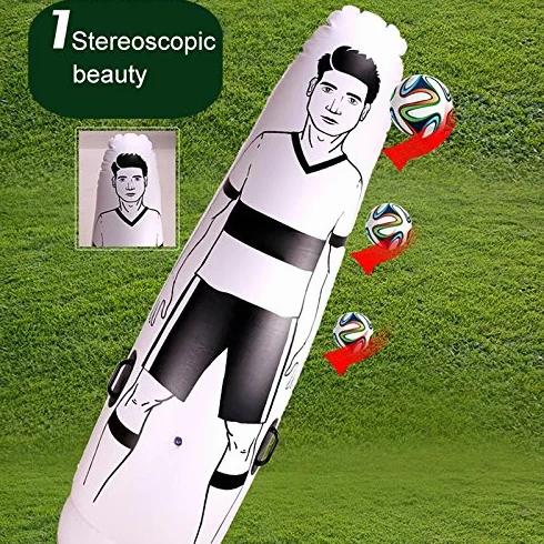 Gonfiabile da Calcio Portiere Tumbler 1.75 m Manichino Allenamento