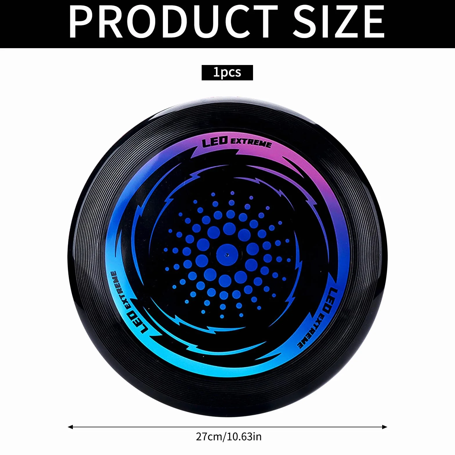 Frisbee LED Luminoso Disco Volante Morbido Tessuto 49 LED Funsport dla Dorosłych Dzieci Plaża