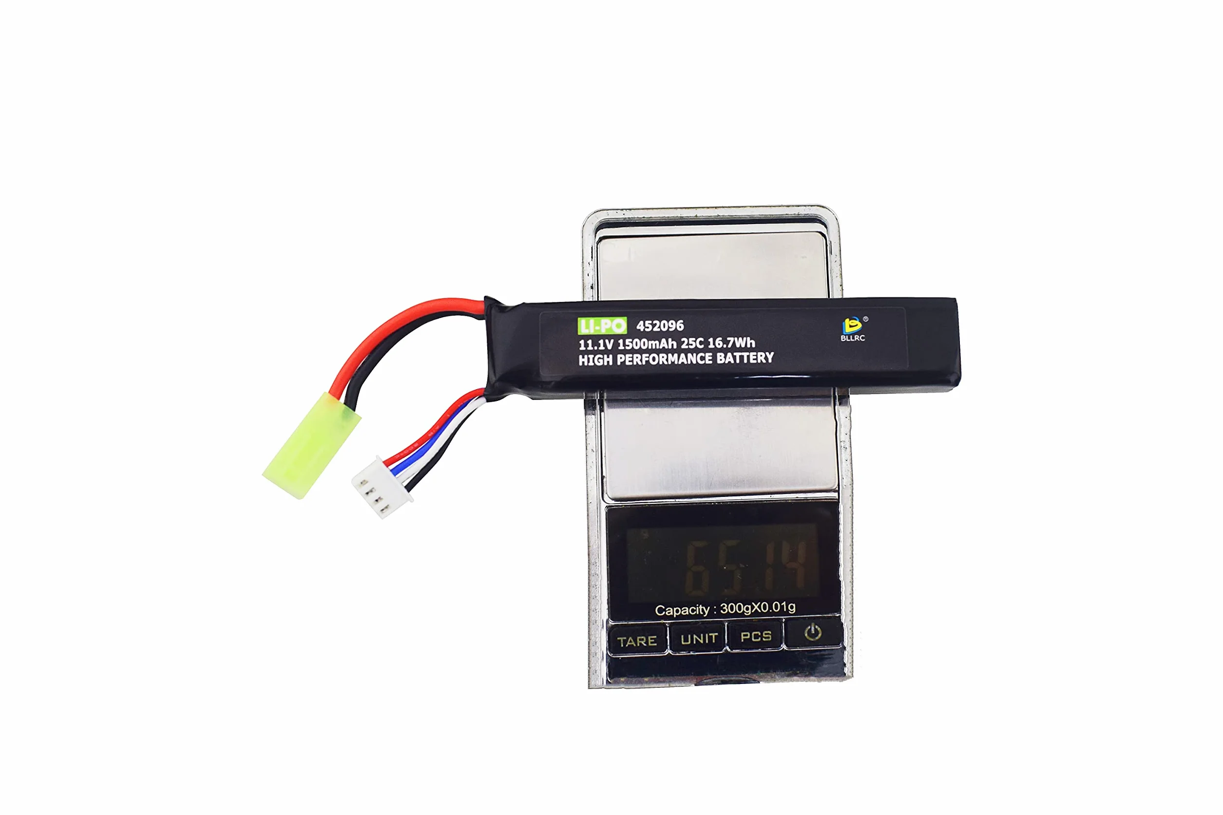 Batteria 11.1V 1500mAh 25C 2PZ 3S per Airsoft G36C M4A1-RIS M4A1 CAR15 MP5A5 M249