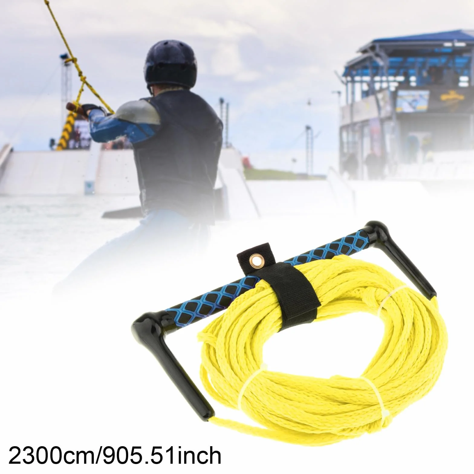 Cavo Traino per Wakeboard Nautico Design Ergonomico Leggero PP Resistente