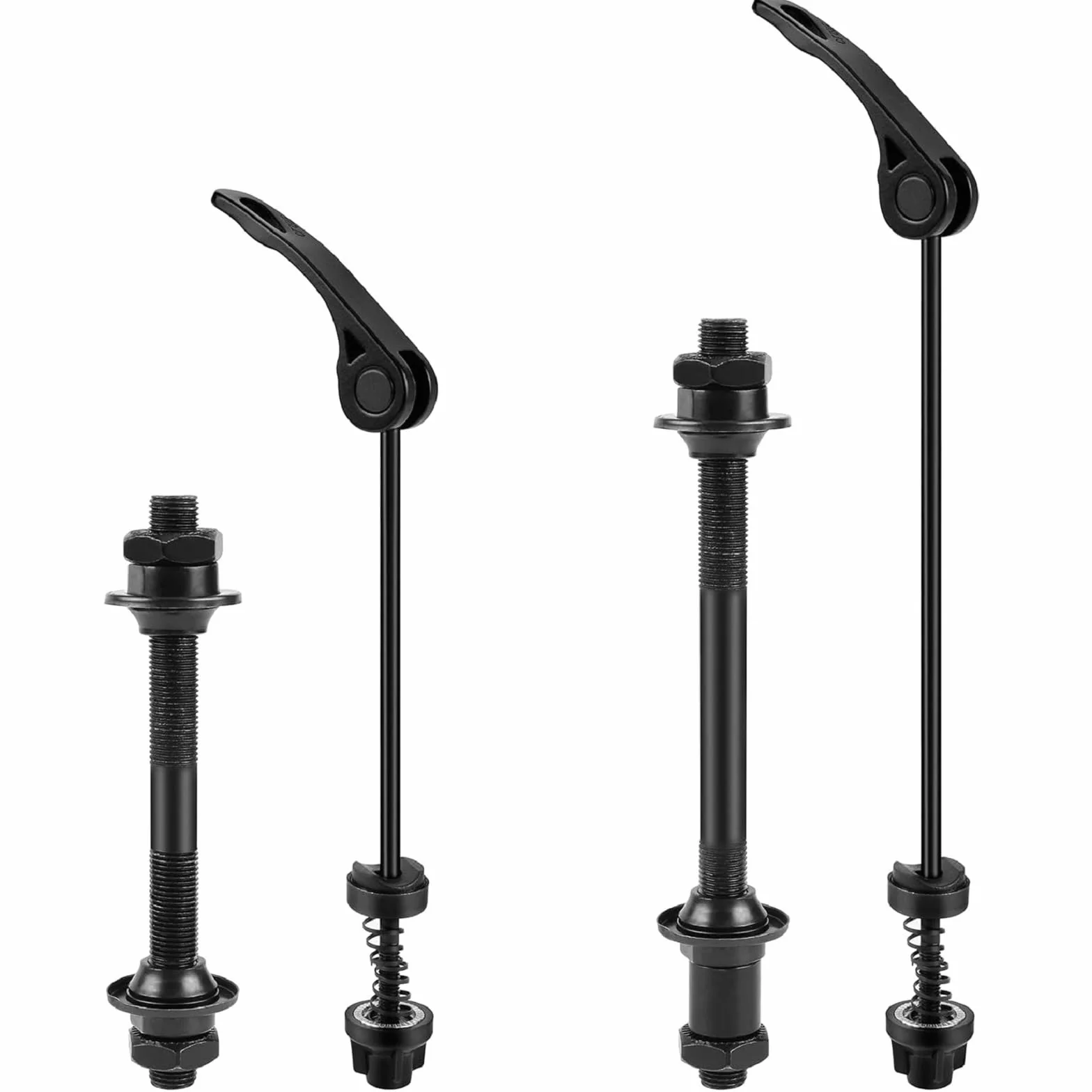 Set Sgancio Rapido Bici Mozzo Ruota Bloccaggio Rapido