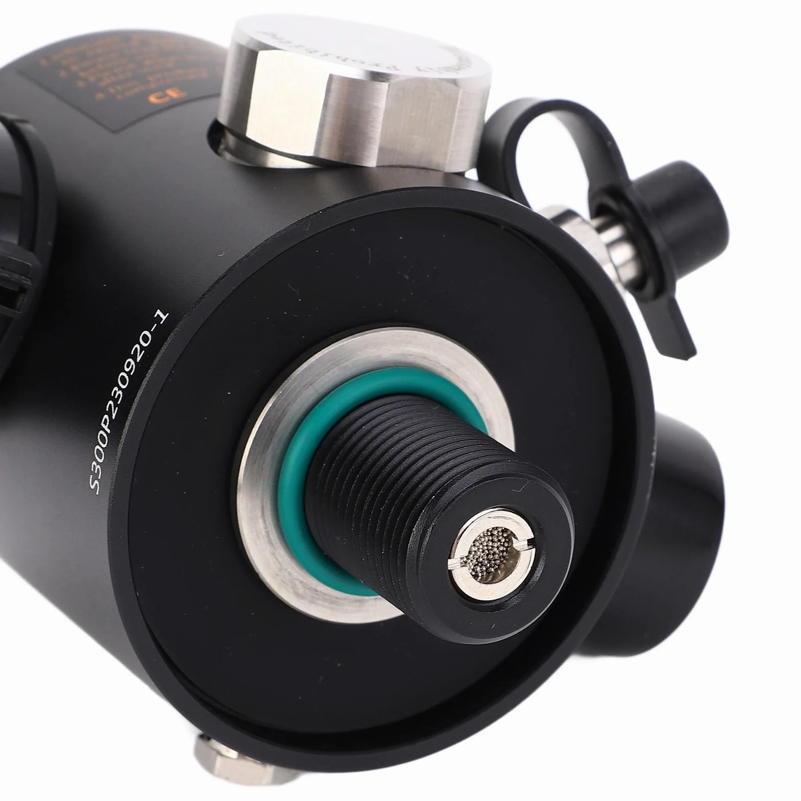Valvola Immersione M18x1.5 Riduzione Pressione Respirazione Testa Cilindro Ossigeno