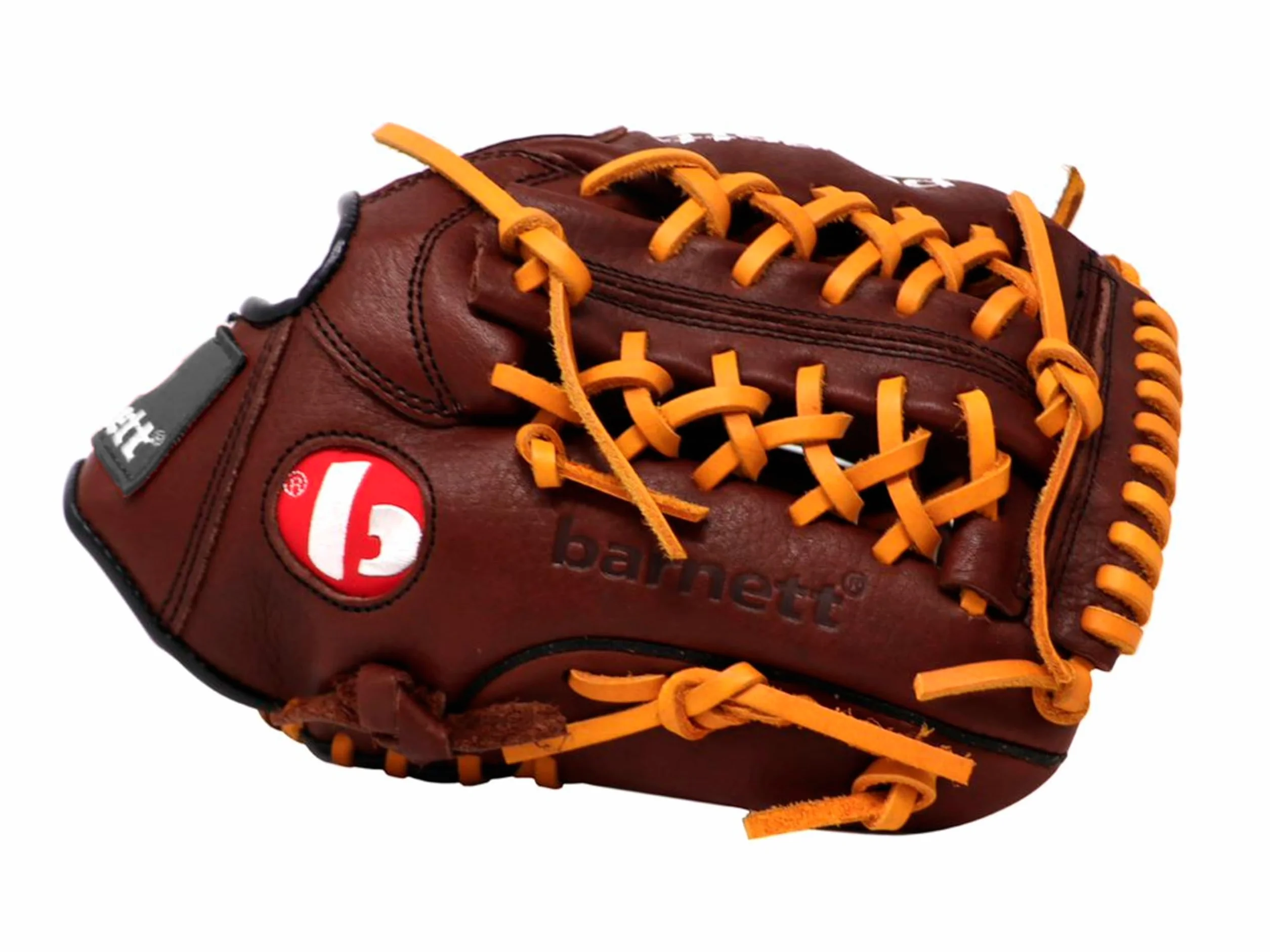 Barnett GL-115 Competition Baseball Glove, Infield,11.5', Brown