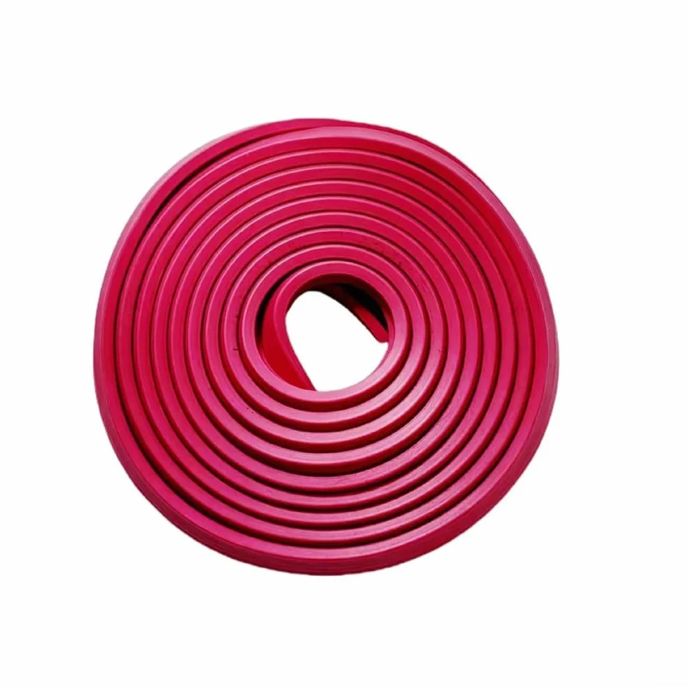 Paraurti per tavolo da biliardo in TPR rosso 10 m striscia di gomma 12 x 14 mm