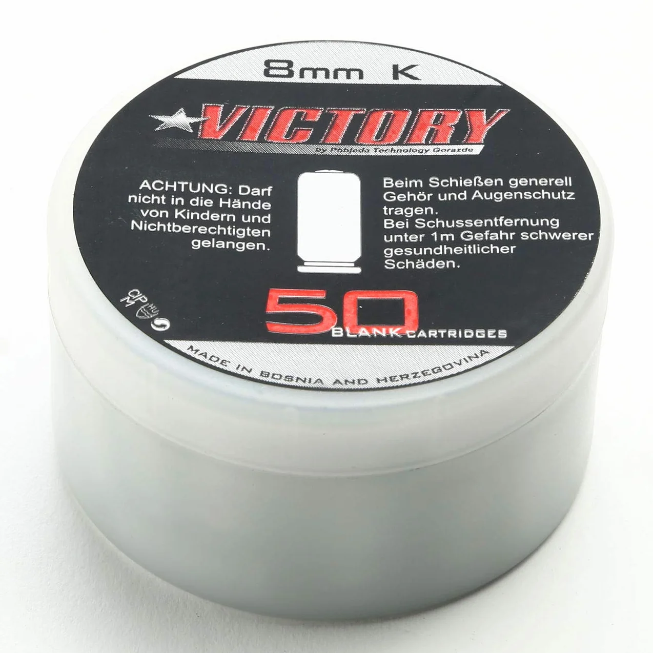 Victory Blank CARTRIDGES 8 mm