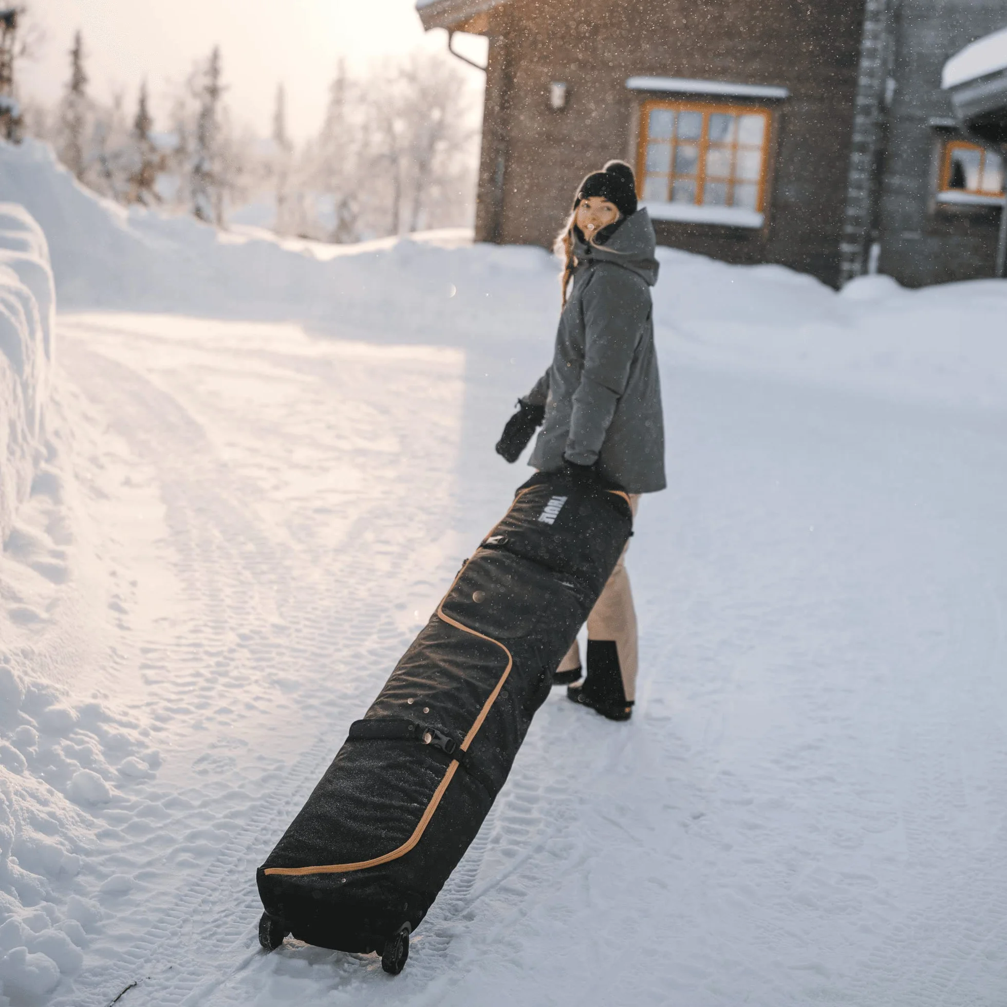 Thule Roundtrip Borsa Trolley Da Sci 175 Cm