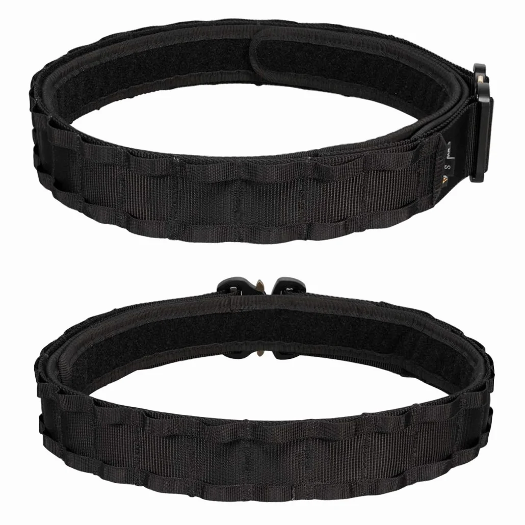 IDOGEAR 2'' Cintura Tattica Militare Molle Cintura Interna 1,75'' Sgancio Rapido Fibbia Metallica Heavy Duty