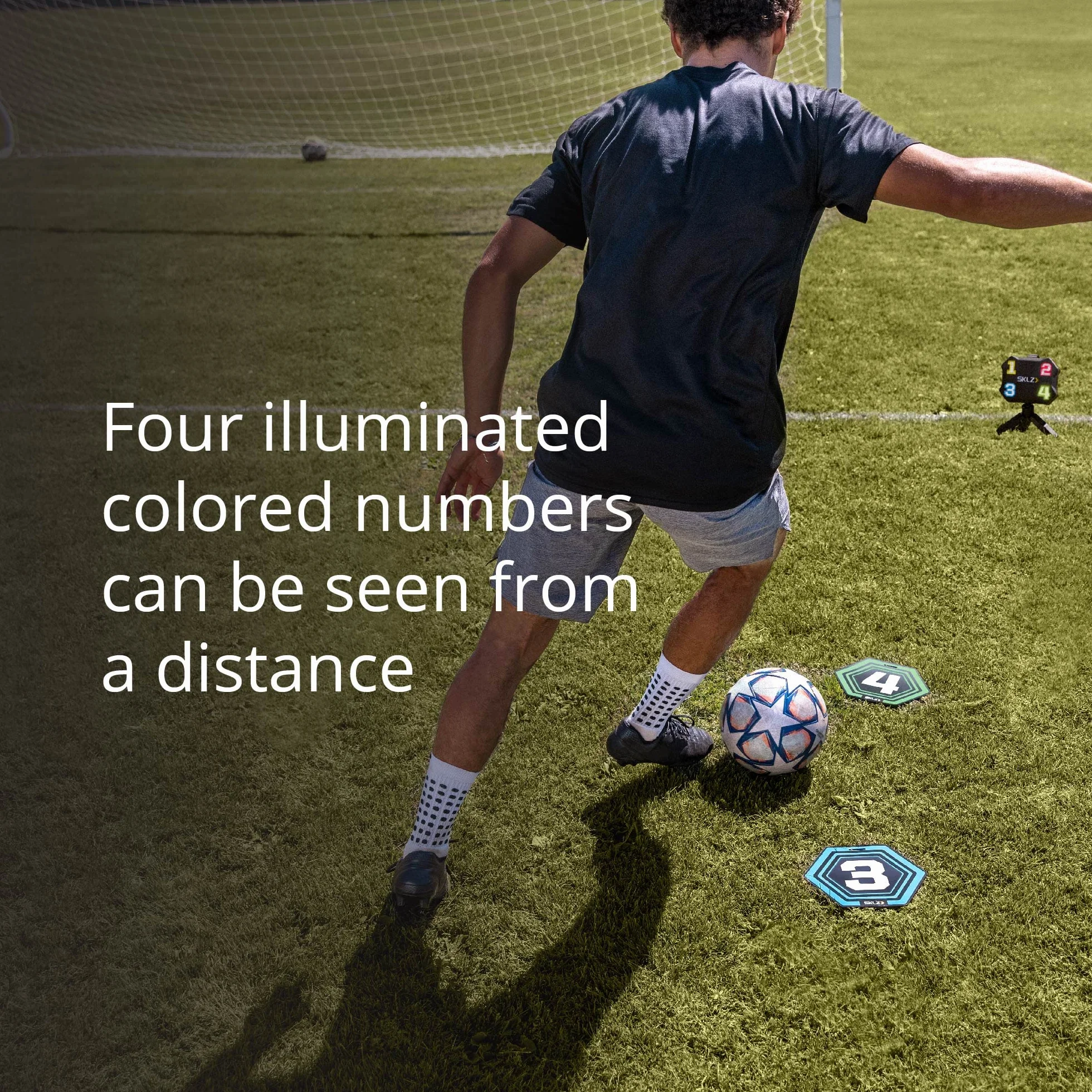SKLZ Coach Agilità Reattiva Illuminati treppiede Cinghia Multicolore