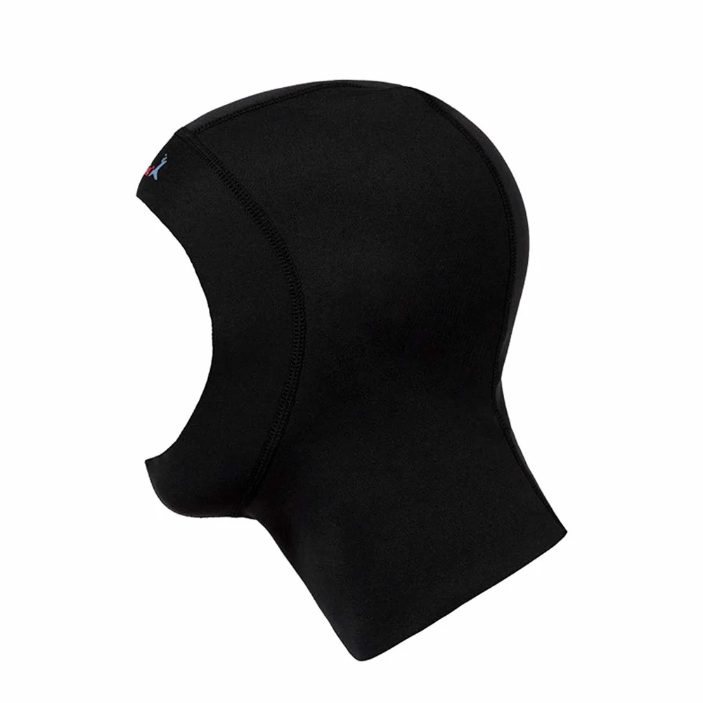 Cappellino in neoprene nero 1 mm protezione solare surf nuoto pesca subacquea snorkeling