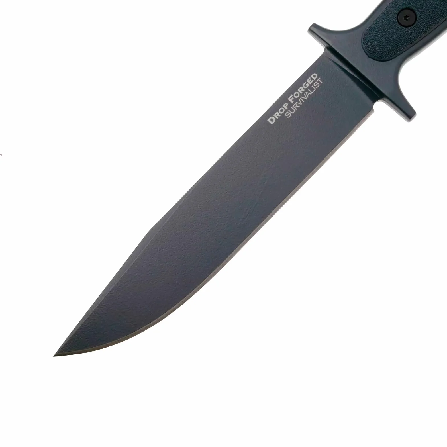 Cold Steel Coltello da esterno in acciaio 36MH Drop Forged Survivalist, lama 2,3 cm, G10, coltello da caccia con fodero per cintura, nero