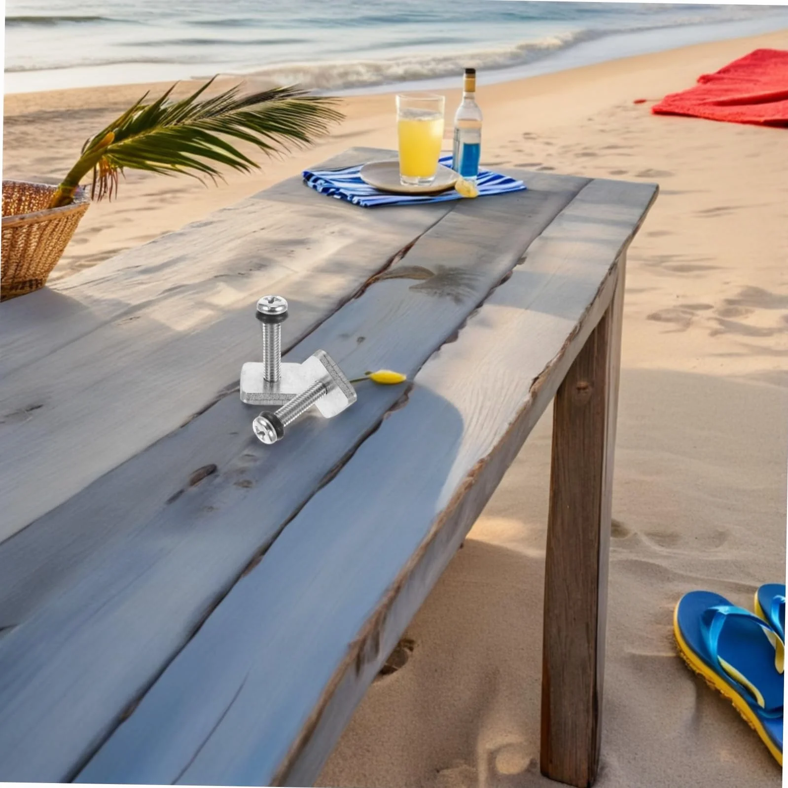 SUPVOX 6 Pezzi Viti per Pinne da Surf Viti di Ricambio Resistenti per Paddle Board Testa Croce
