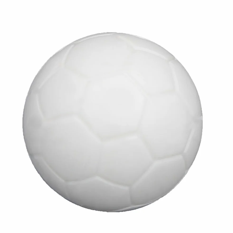 Palline da calcio balilla 36 mm resina bianca solida 12 confezioni ricambio