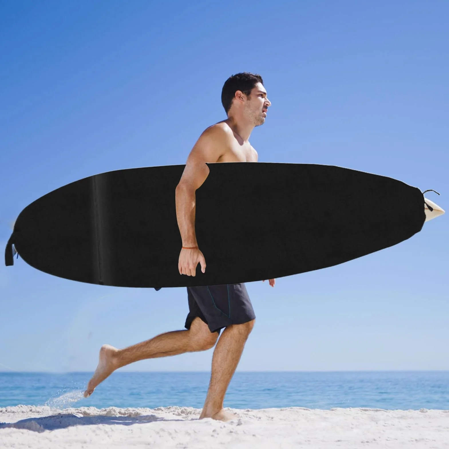 Borsa da surf copertura protettiva per shortboard leggera con coulisse